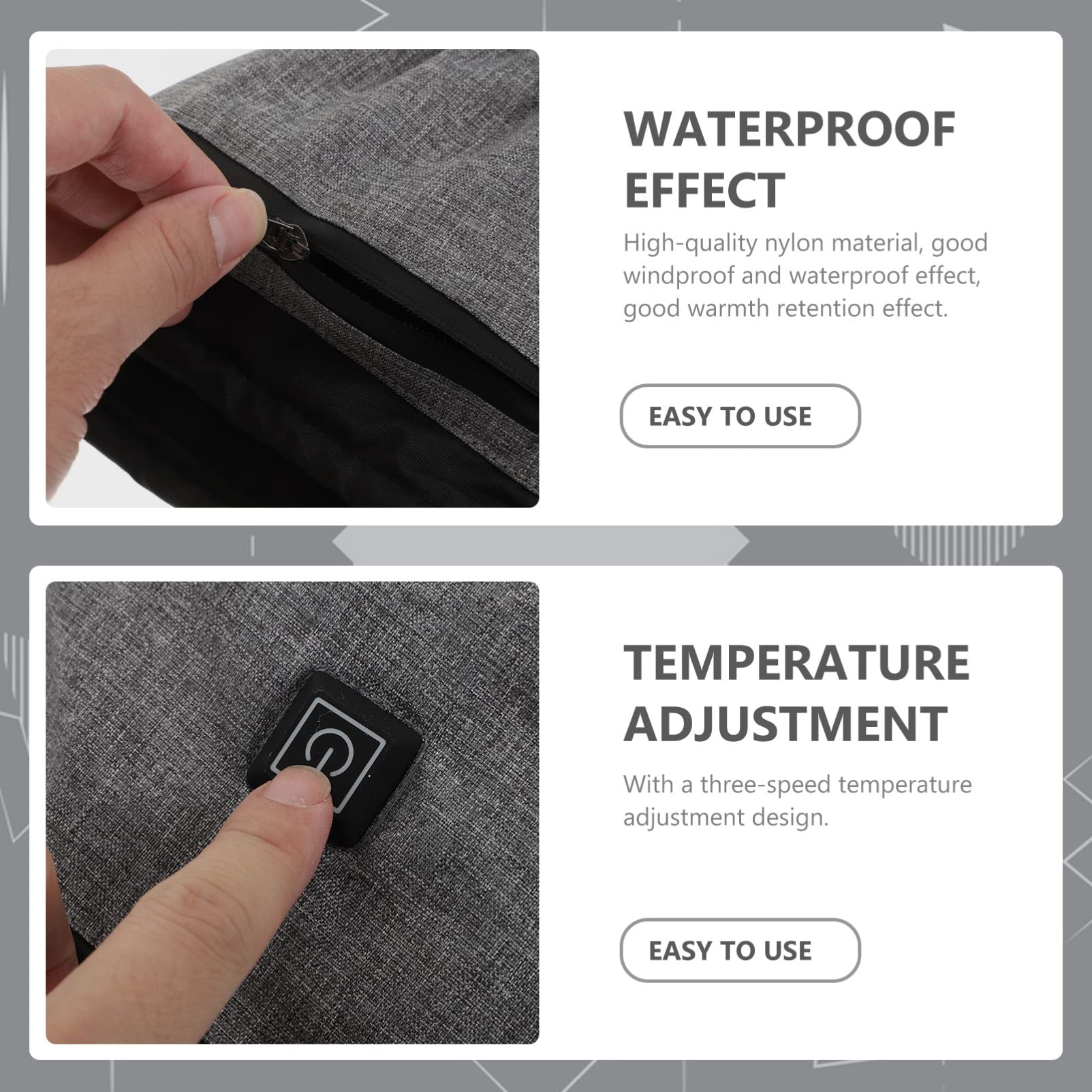 BESPORTBLE Heated Ski Gloves for Women & Men - Winter Thermal Electric Snow Gloves with Battery - Waterproof Windproof Riding Running Gloves for Outdoor Sports & Cold Weather Activities - Perfect for Skiing, Snowboarding, Hiking & Winter Commuting