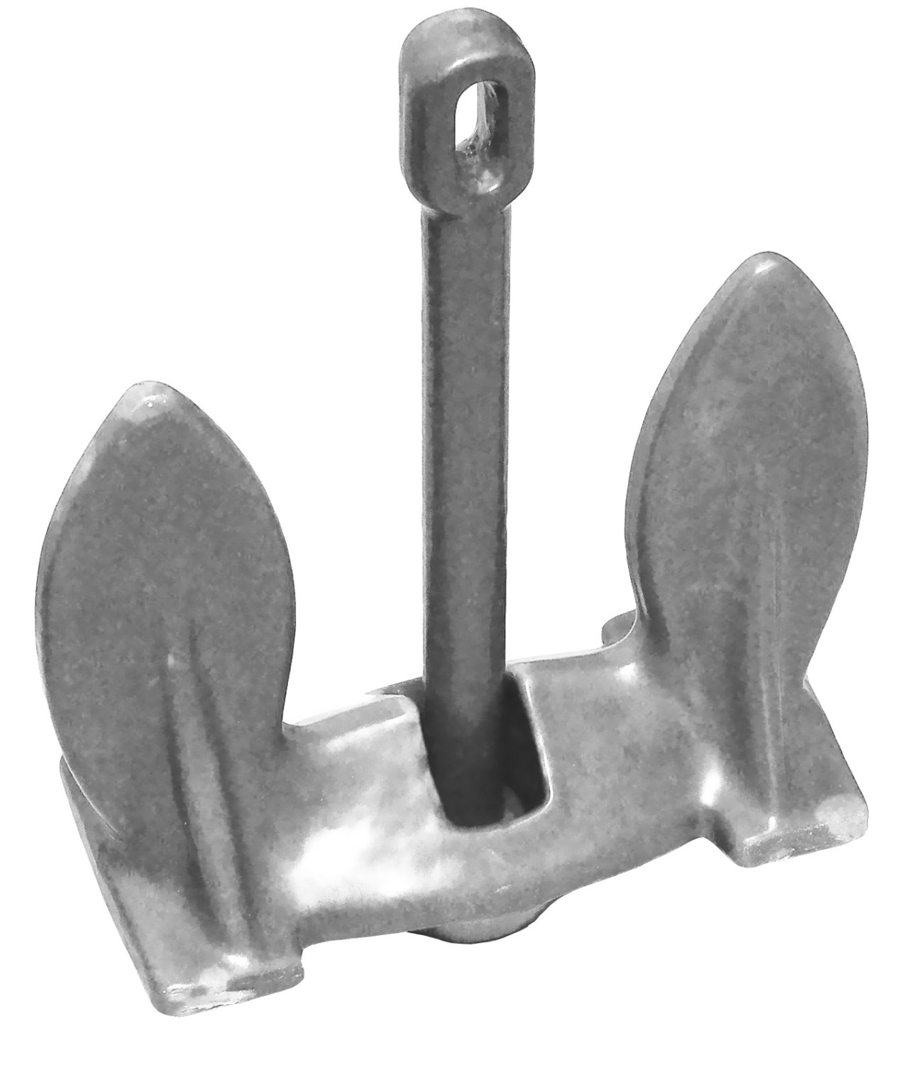 Kimpex Painted Navy Anchors 28 lbs - Heavy Duty Boat Anchors for Fishing, Boating & Marine Use - Perfect for Small to Medium Sized Vessels