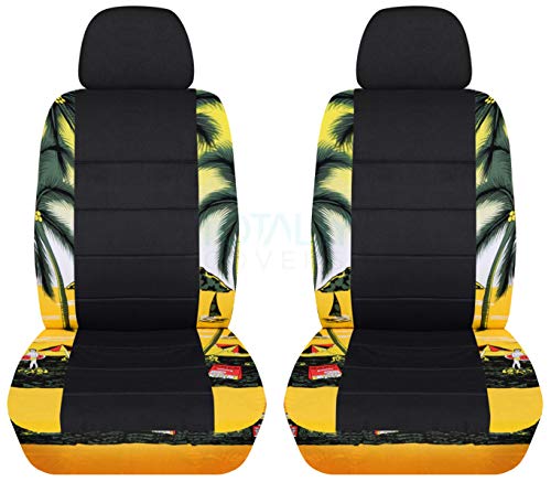 Yellow w Palm Tree and Black