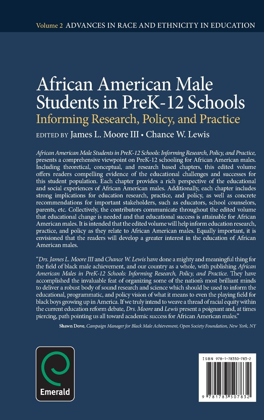 African American Male Students in PreK-12 Schools: Research, Policy & Practice Guide | Race & Ethnicity in Education | For Teachers & Policymakers