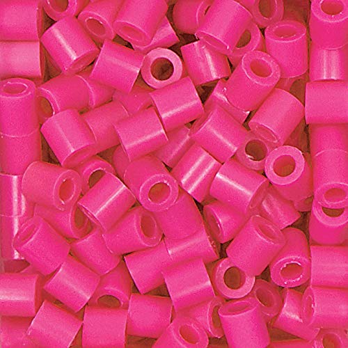 **1000pcs Pink Perler Beads for DIY Crafts - Small Fuse Beads for Kids & Adults - Perfect for Jewelry, Keychains & Home Decor**