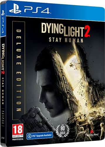 Dying Light 2 Stay Human - Deluxe Edition for PlayStation 4 | Open-World Zombie Survival Game | Perfect for Horror Fans & Action-Adventure Gamers