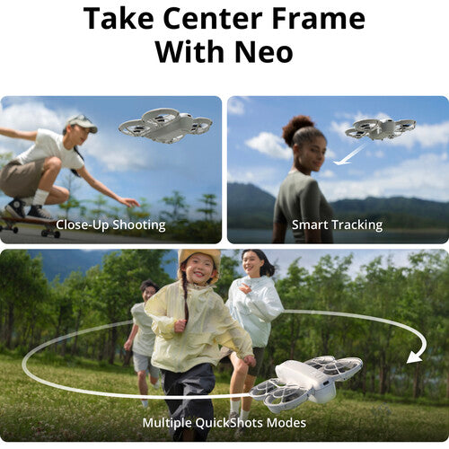 DJI Neo Drone with Camera - 4K HD FPV Quadcopter, 3-Axis Gimbal, 30 Mins Flight Time, Lightweight Foldable Design for Travel & Outdoor Adventures