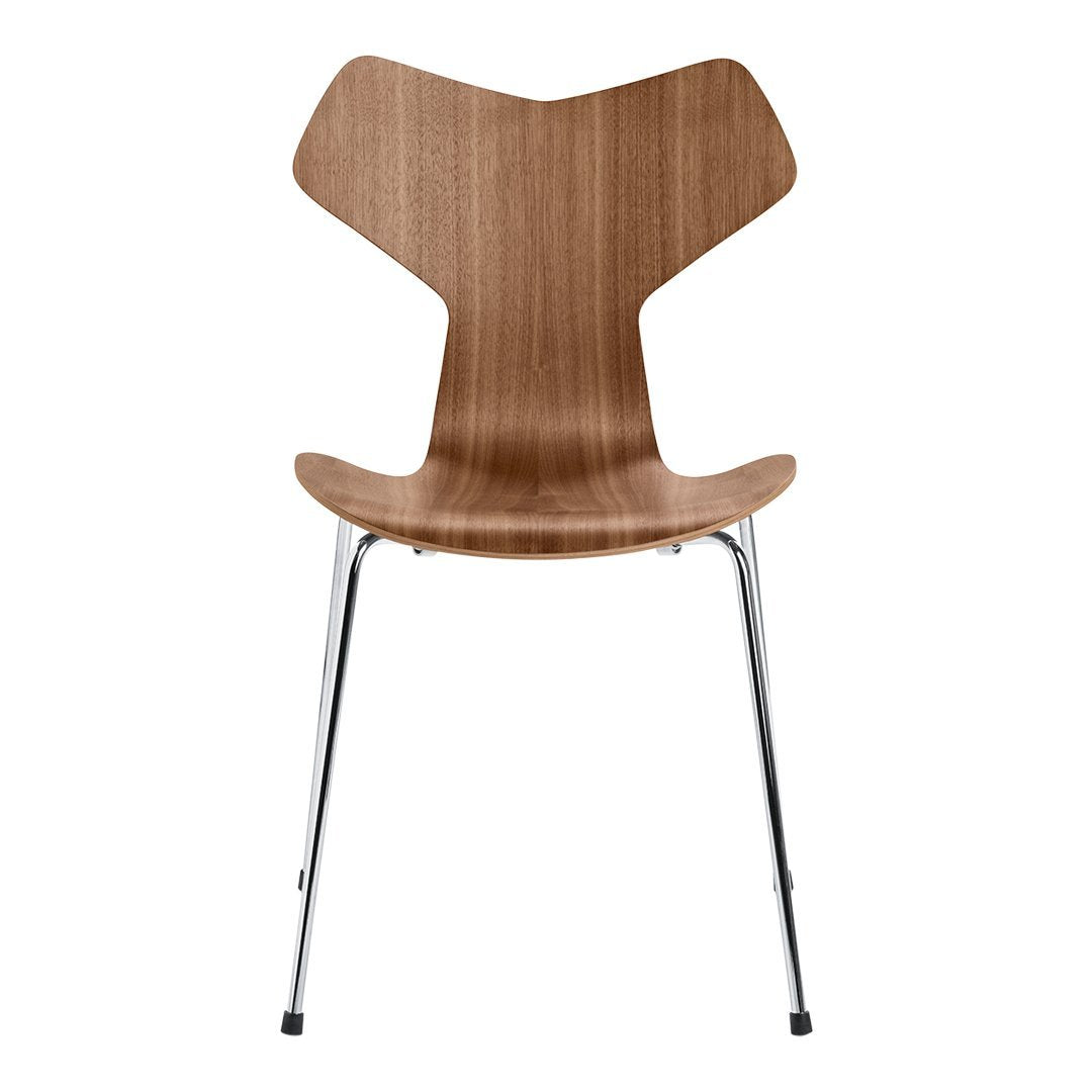 Grand Prix Chair 3130 - Modern Clear Lacquered Dining Chair for Home & Restaurant - Perfect for Kitchen, Dining Room, and Office Use
