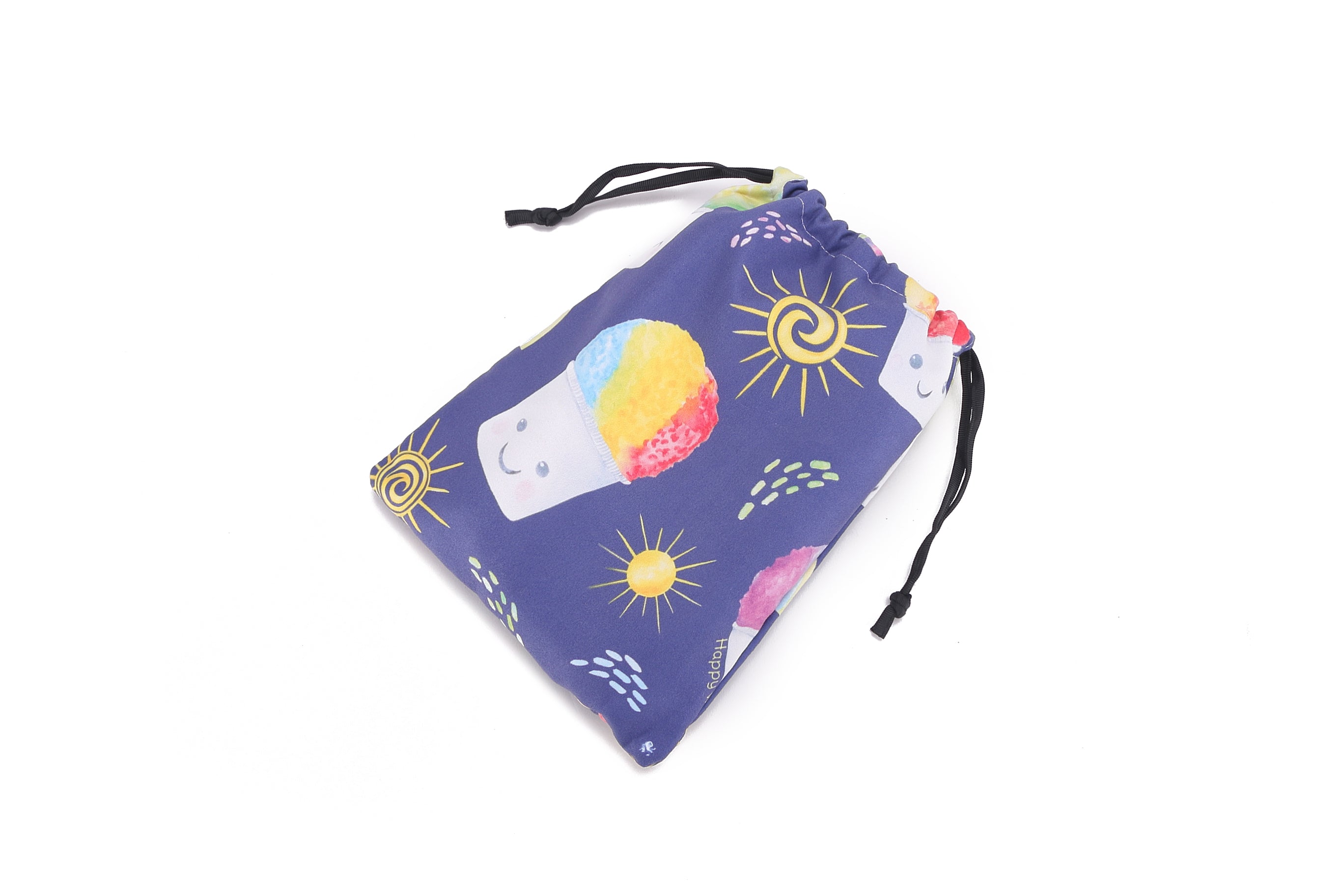 Kids Hooded Beach Towel Poncho - Soft & Absorbent Shave Ice Blue - Perfect for Swimming, Surfing & Beach Outings