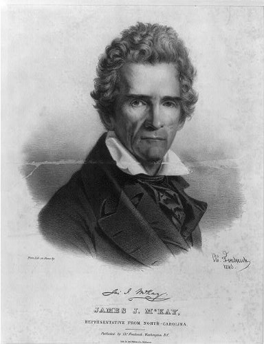 Historical Photo of James J. McKay - North Carolina Representative | Vintage Political Portrait for Home & Office Decor