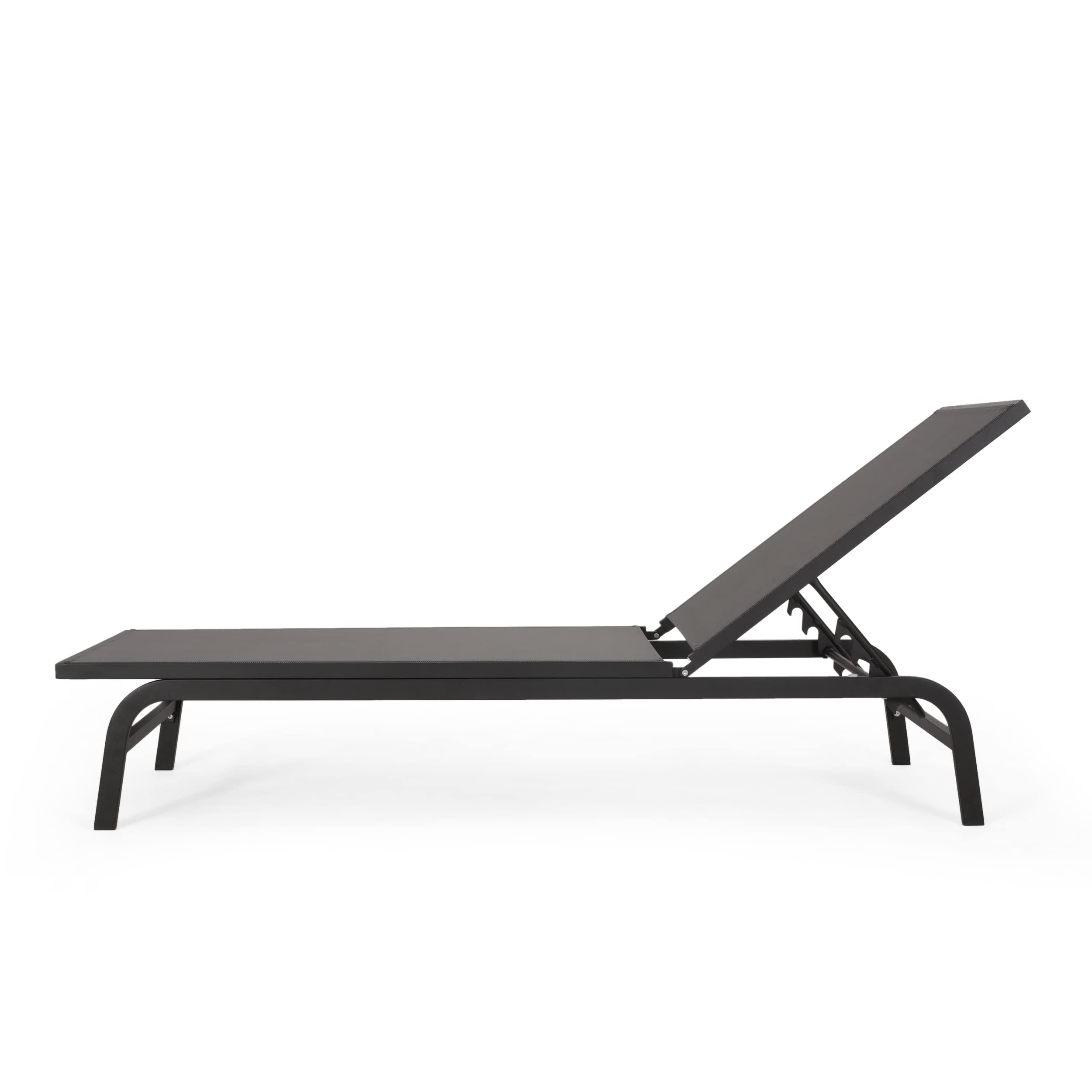 Christopher Knight Home Finn Chaise Lounge Set - Dark Gray Modern Upholstered Sectional Sofa for Living Room, Patio & Outdoor Relaxation