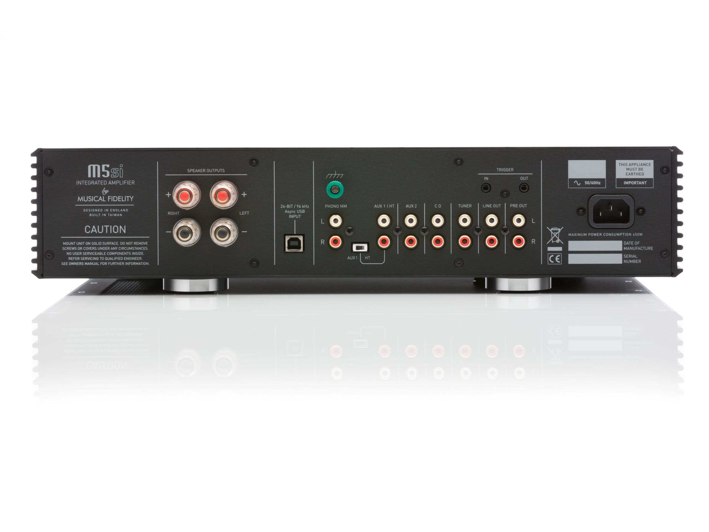 Musical Fidelity M5SI Integrated Stereo Amplifier - High-End Audio System for Home Theater & Music Listening