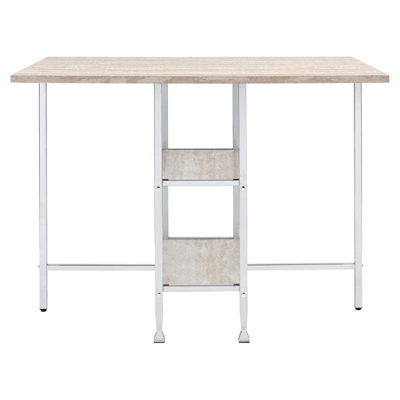 Acme Raine Wooden Counter Height Bar Table - 36