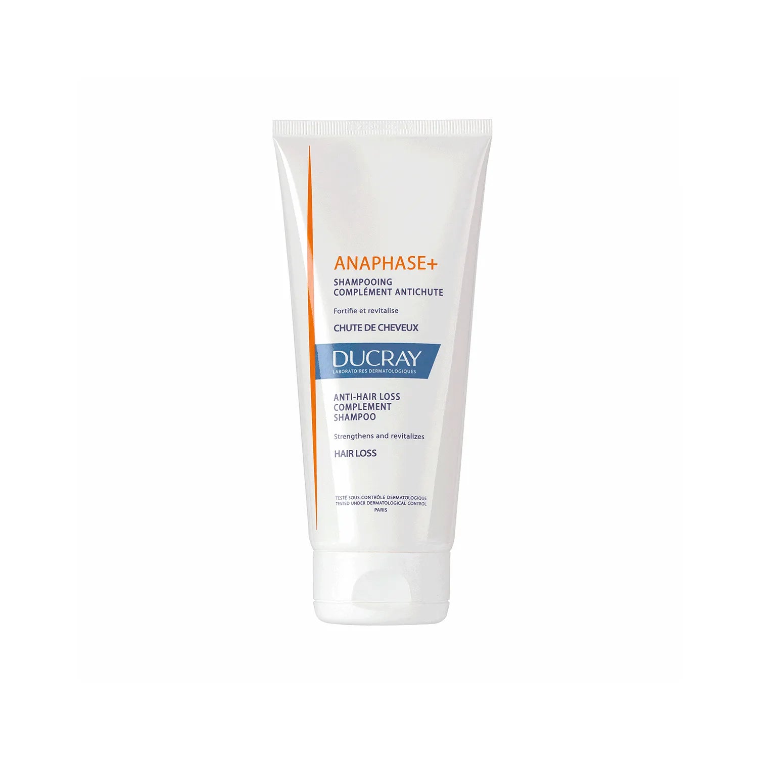 Ducray Anaphase+ Anti Hair Loss Shampoo 200ml - Strengthens Hair & Reduces Shedding for Thicker, Healthier Hair - Ideal for Daily Hair Care Routine