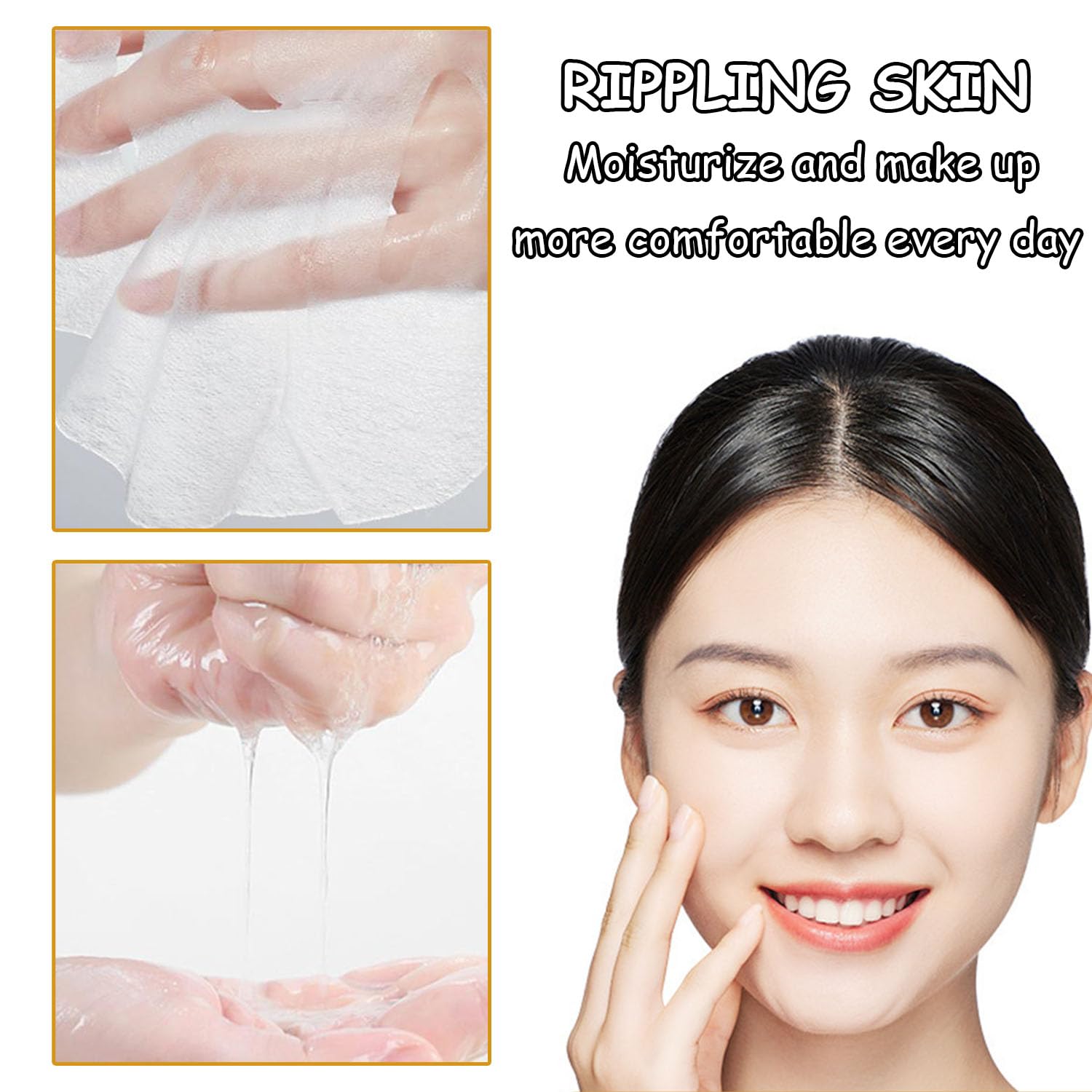 Rice Dough Modeling Face Mask - Hydrating & Collagen Lifting Facial Treatment for Deep Nourishment | Perfect for Spa Days, Self-Care Routines & Skin Rejuvenation