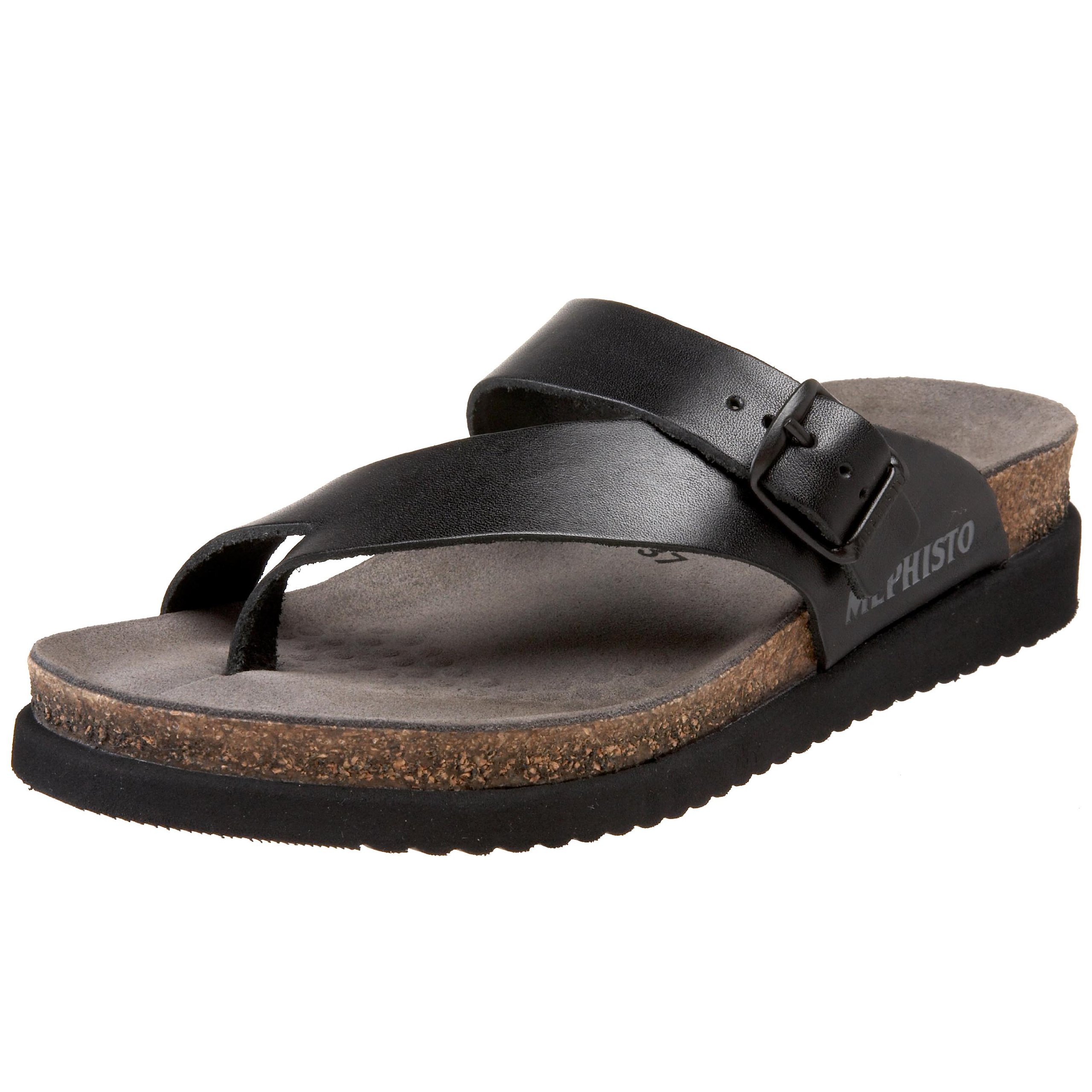 Mephisto Women's Helen Thong Sandals - Comfortable Leather Flip Flops for Walking, Beach & Casual Wear - Lightweight Summer Sandals for Women