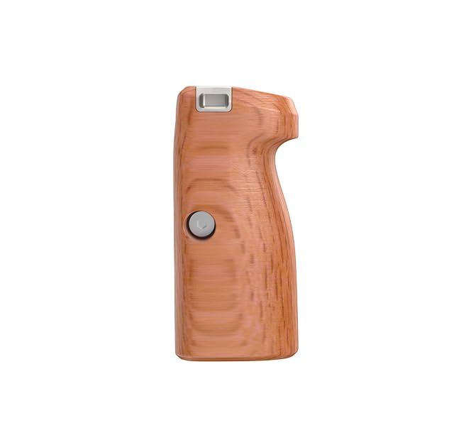 Hollyland Pyro 7 Rosewood Wooden Handle Side Grip - Compatible with Pyro 7 Camera Field Monitor & Wireless Video Transmitter Receiver (2 Pack) - Perfect for Film Production, Live Streaming, and On-Set Monitoring