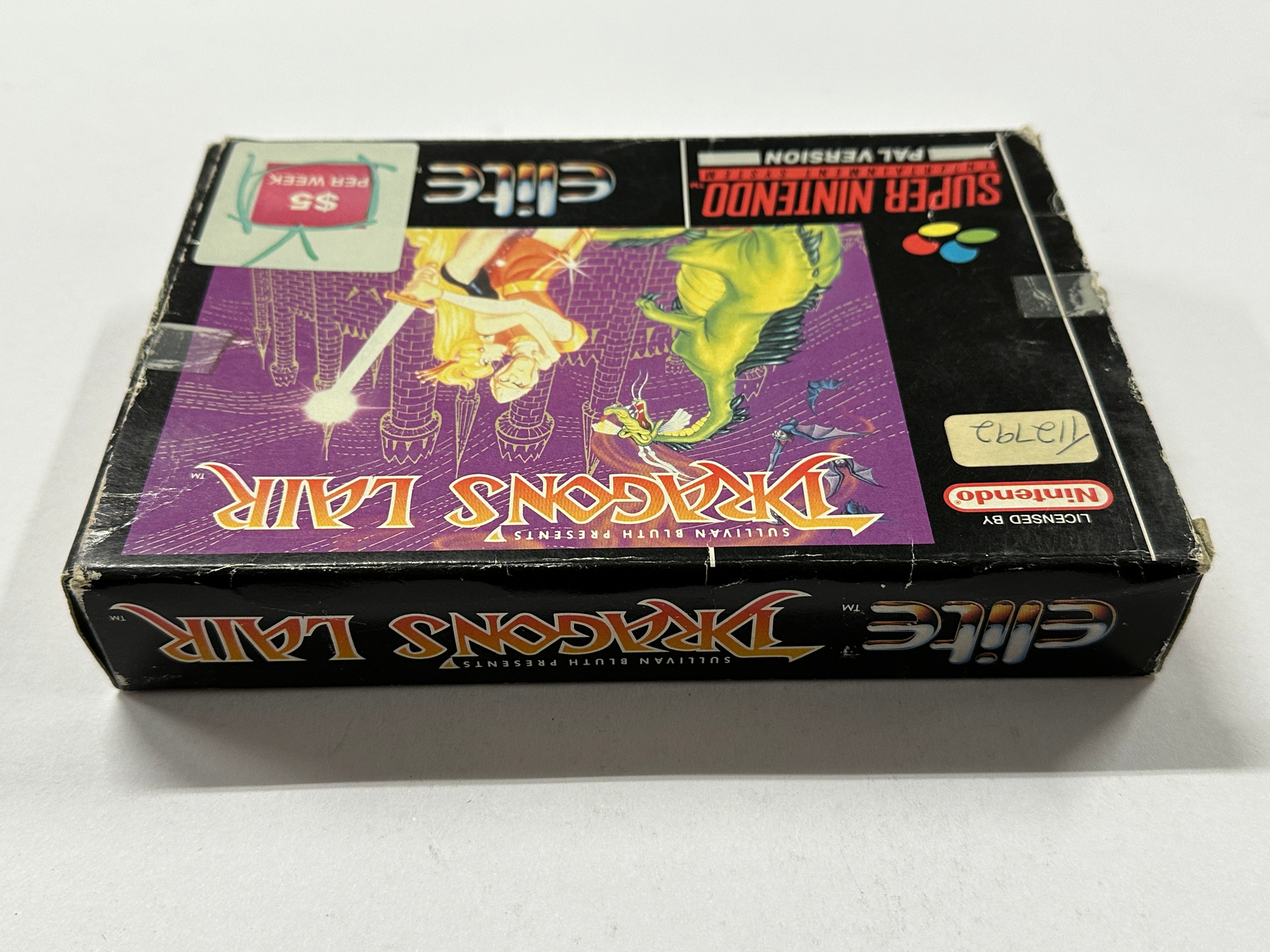 Dragons Lair Complete In Box - Classic Arcade Game for Home Entertainment & Retro Gaming Collection - Perfect for Game Rooms, Man Caves & Nostalgic Gift Giving