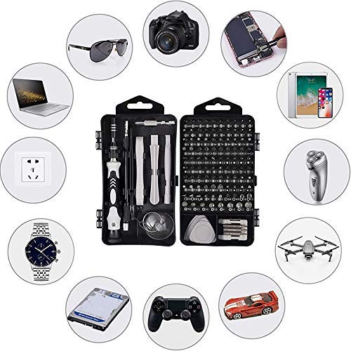 121 in 1 Precision Screwdriver Set - Professional Computer & Phone Repair Kit with Magnetic Bits - Perfect for Electronics, Laptops, Smartphones & DIY Home Repairs