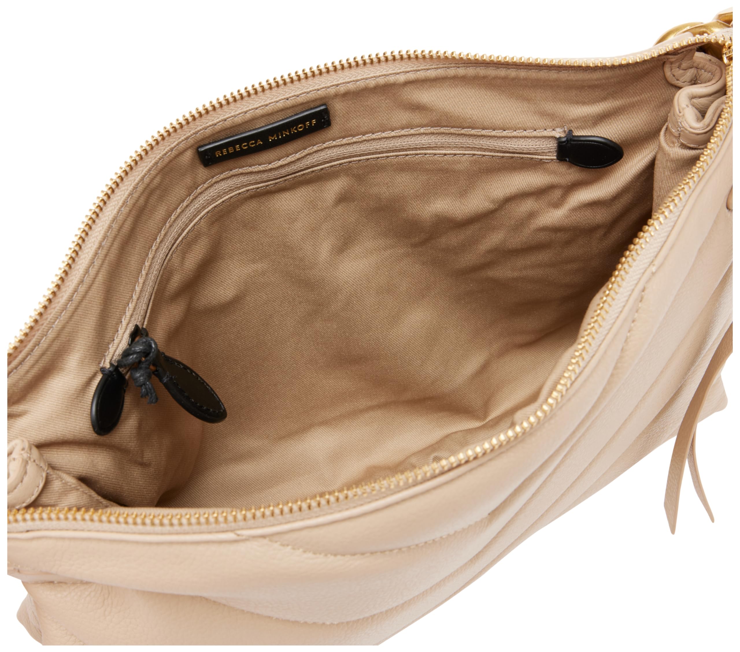 Rebecca Minkoff Small Leather Crossbody Bag for Women - Stylish Shoulder Purse with Adjustable Strap, Perfect for Everyday Use, Travel & Night Out