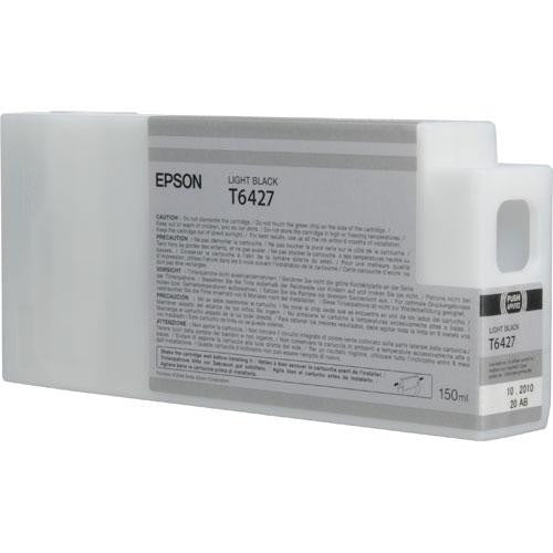 Epson T642700 Ultrachrome HDR Ink Cartridge 150ml Light Black for Epson 7890/7900/9890/9900 Printers - Perfect for Fine Art Photography & Professional Printing