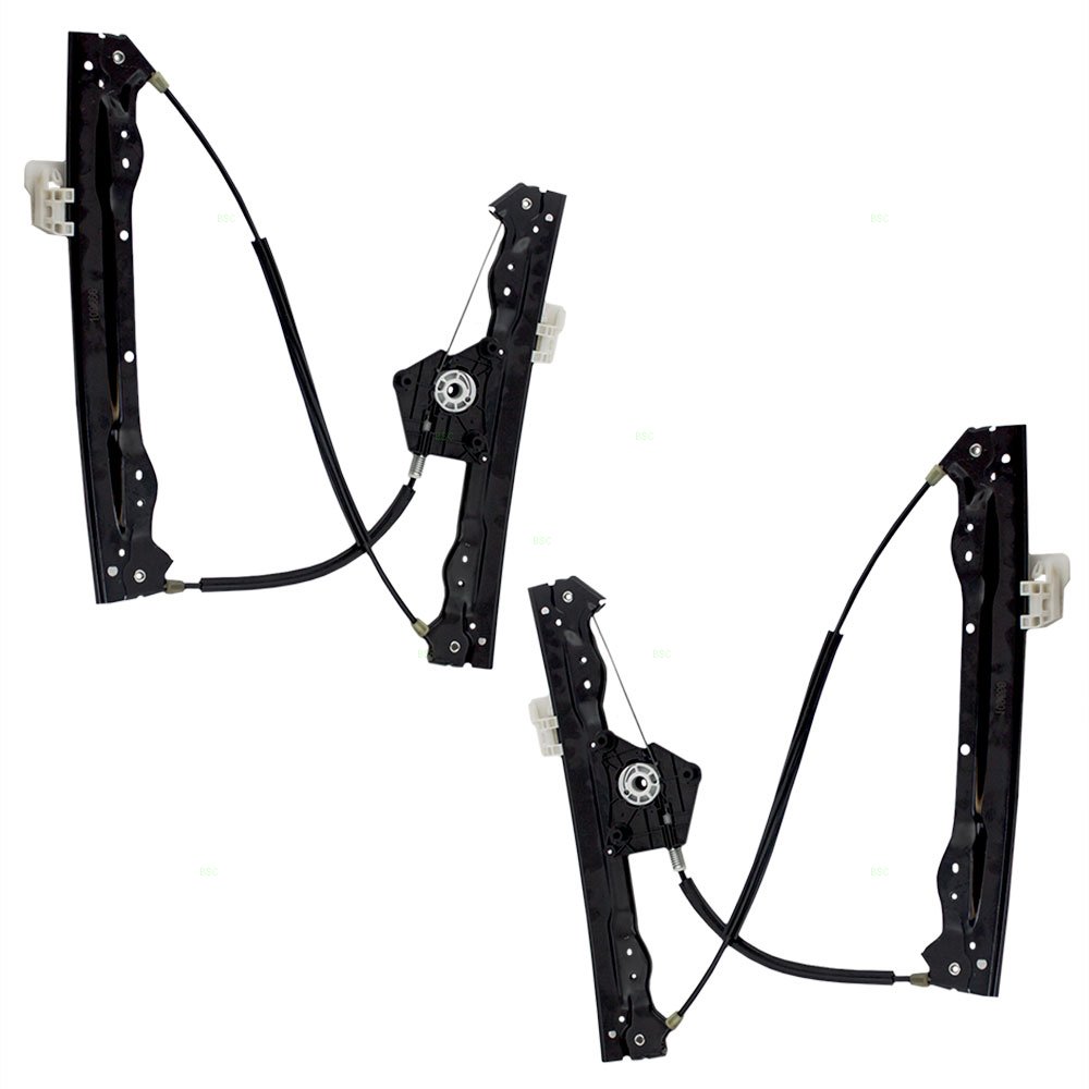 AutoandArt Brock Replacement Power Window Regulator for 2008-2010 Dodge Avenger - Front Driver & Passenger Side (Part# 68023491AA, 68023490AA) - Fix Stuck Windows & Restore Smooth Operation - Perfect for DIY Auto Repairs & Window Maintenance