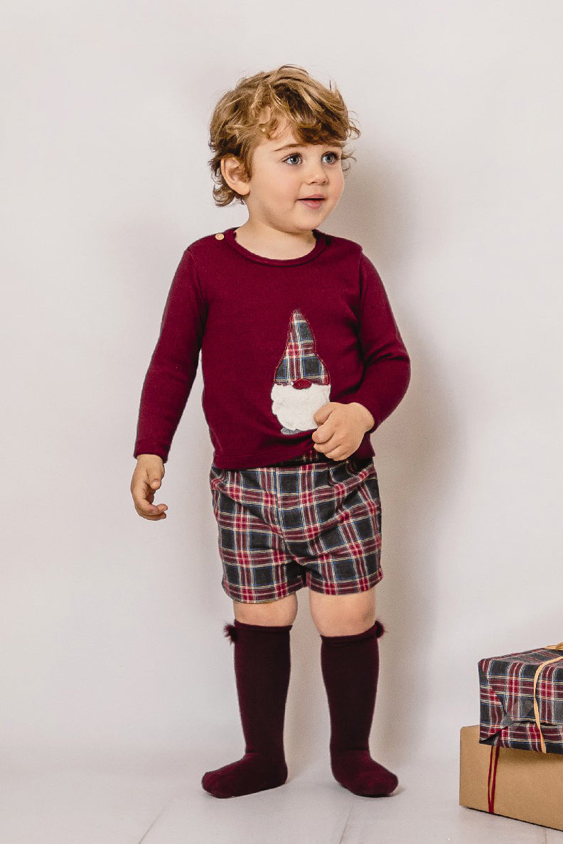 Duncan Burgundy Gonk Top & Jam Pants - Stylish Matching Outfit for Women, Trendy Casual Wear for Parties, Dates, and Everyday Fashion