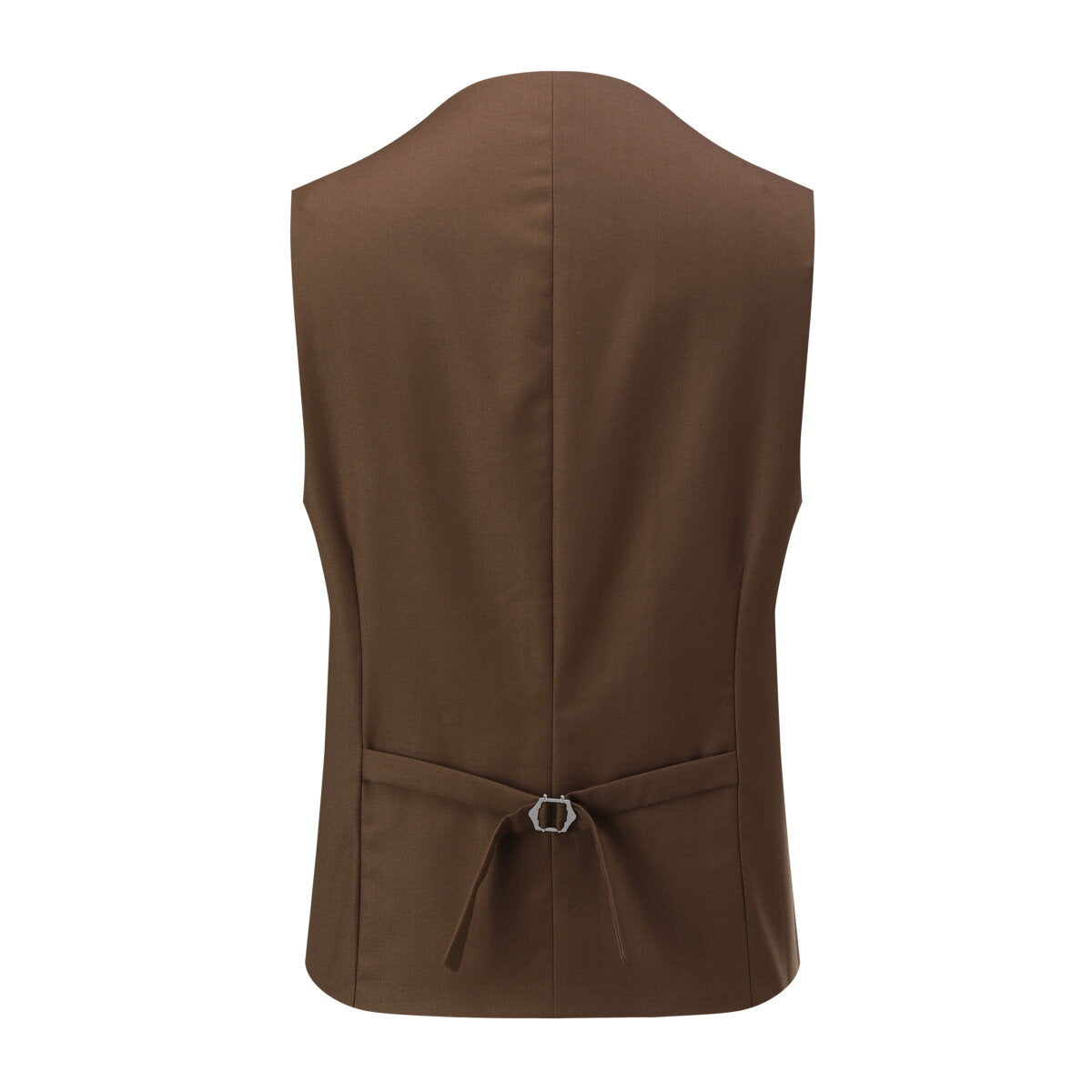 3-Piece One-Button Formal Suit in Dark Coffee - Premium Men's Business Attire for Weddings, Office & Special Occasions
