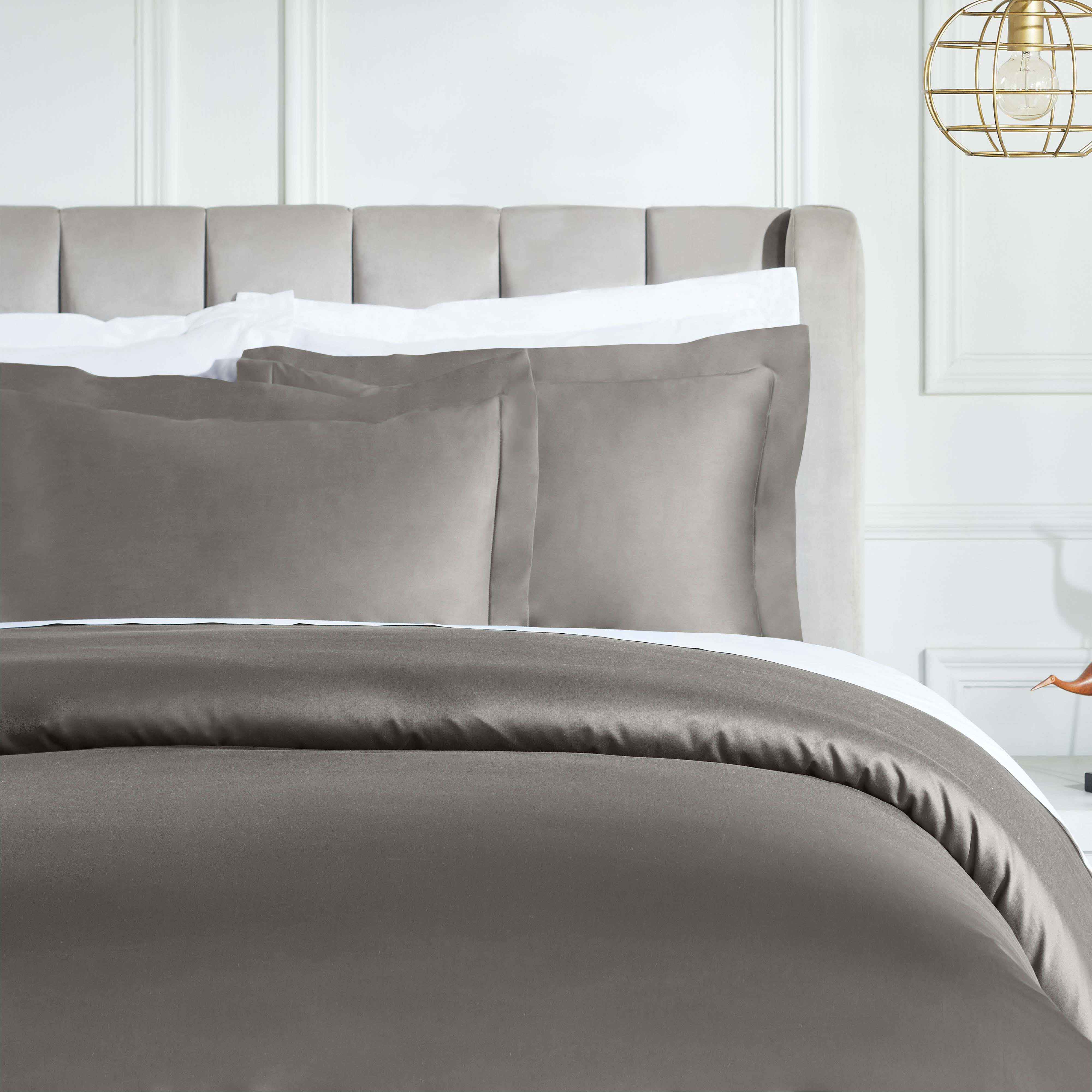 Luxury 850 Thread Count 100% Cotton Duvet Cover Set - King Size, Soft & Breathable Bedding for Hotel-Like Comfort - Perfect for Master Bedrooms, Guest Rooms & Airbnb Stays