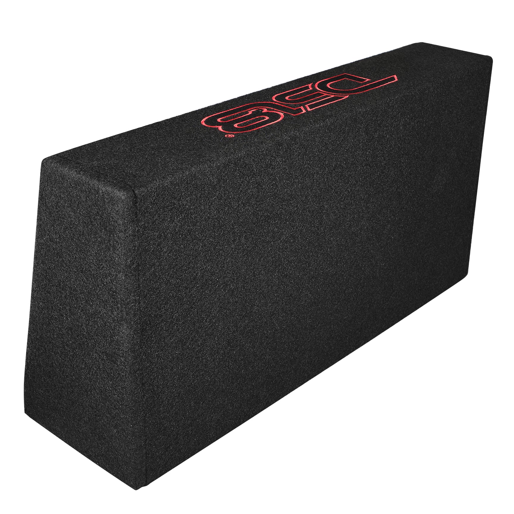 10-Inch Active Subwoofer with 10-Inch Passive Subwoofer Shallow Enclosure for Pickup Trucks - Powerful Bass for Off-Road Adventures & Car Audio Upgrades