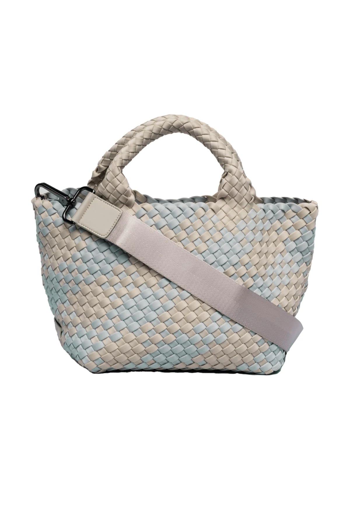 Naghedi Women's Mini Tote Bag - Stylish Leather Crossbody Purse for Everyday Use, Work & Travel | Compact Shoulder Bag with Zipper Closure