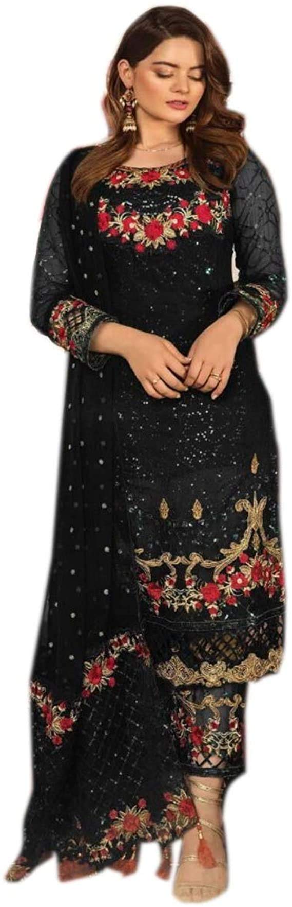 Elegant Stitched Designer Anarkali Kameez Suit with Shalwar - Heavy Reception Wear Pakistani Salwar Kameez for Women | Perfect for Weddings, Parties & Special Occasions