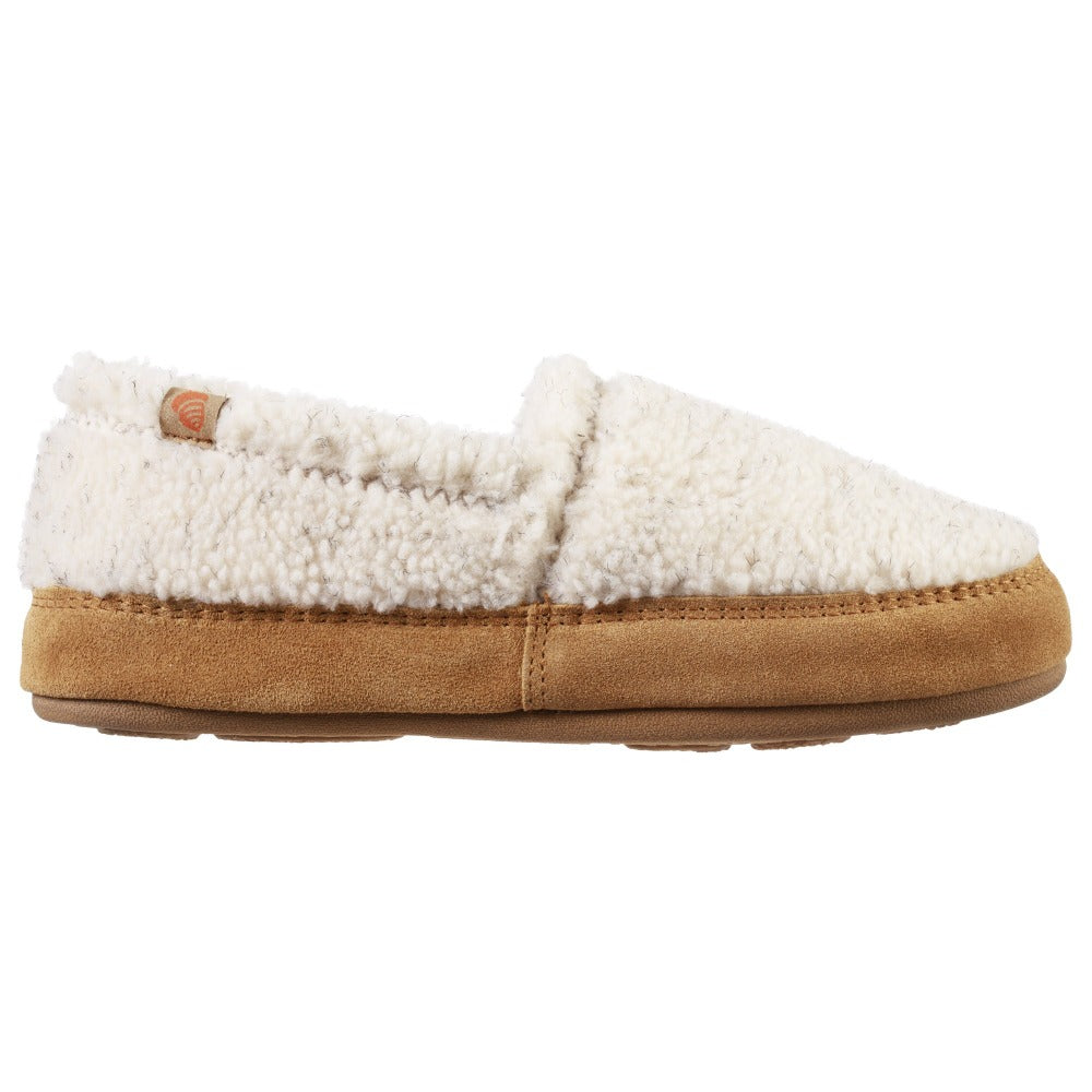 Women's Ela Moc Slippers with Indoor/Outdoor Sole - Cozy House Shoes for Women, Comfortable Slip-On Loafers for Home, Office & Travel