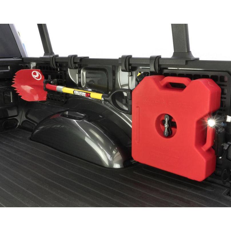 2021-2024 Ford Raptor BuiltRight Bedside Rack System - 4 Panel Kit | Heavy-Duty Truck Bed Storage Solution for Off-Road Adventures & Work Utility