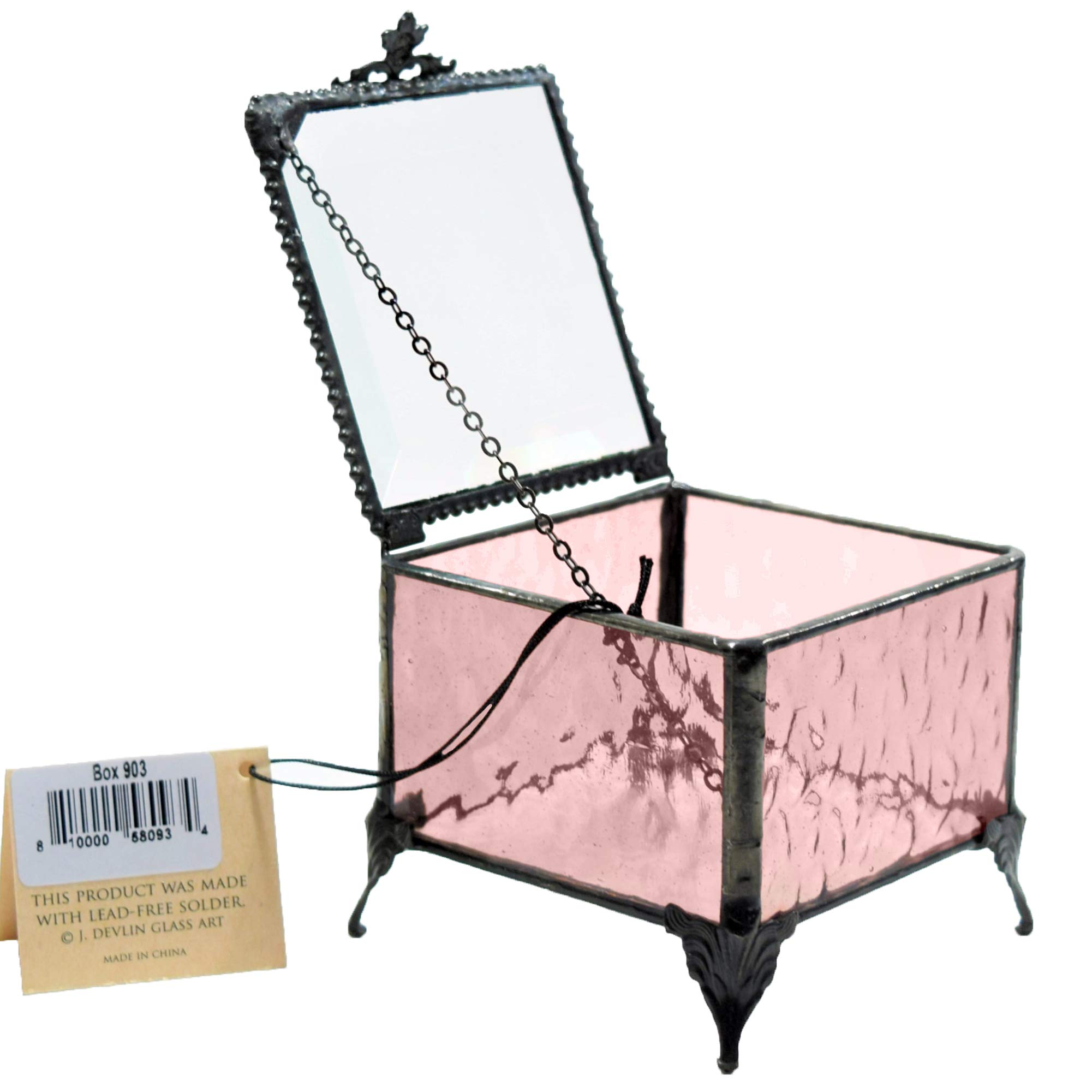 Engraved Glass Jewelry Box - Graduation Gift for Her, Class of 2025 | Perfect for Daughter, Granddaughter & Friends
