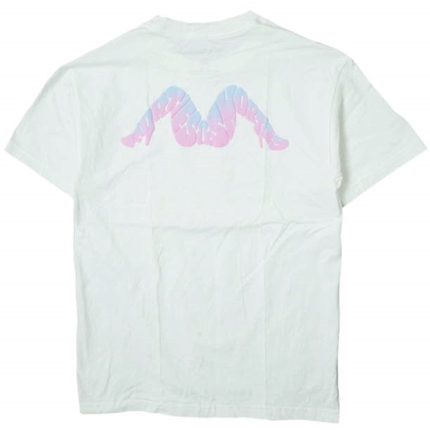 40s & Shorties M-Leg Open Cotton T-Shirt for Women - Casual Comfort Fit Tee for Everyday Wear, Lounge, and Street Style