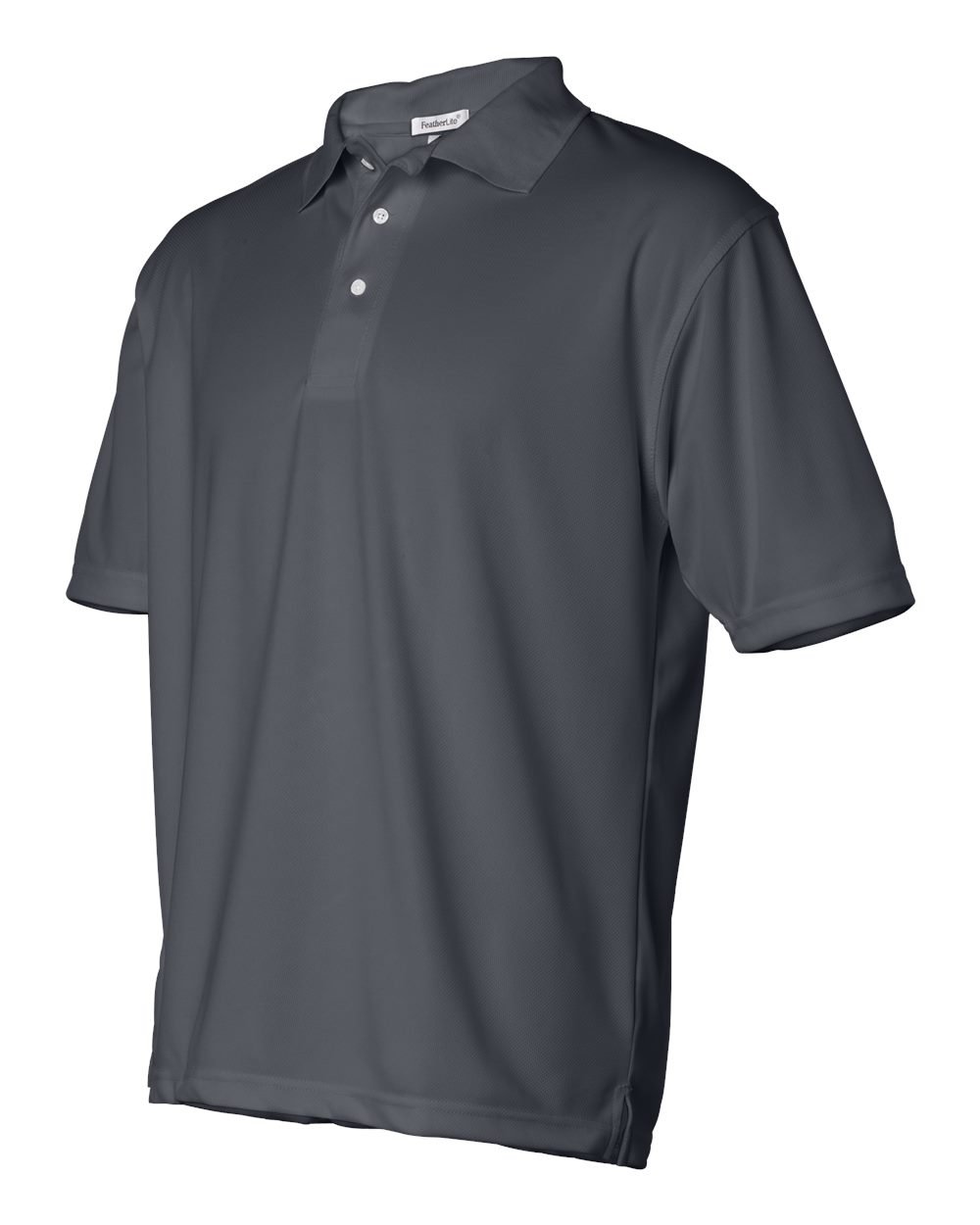 Breathable Moisture-Wicking Mesh Sport Shirt for Men - 3XL Steel Grey - Perfect for Running, Gym Workouts & Outdoor Activities