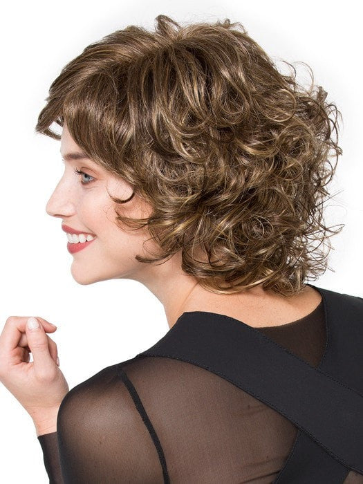 Gina Mono Synthetic Wig with Mono Top - Soft & Natural Looking Hairpiece for Daily Wear, Cosplay & Special Events | Discontinued