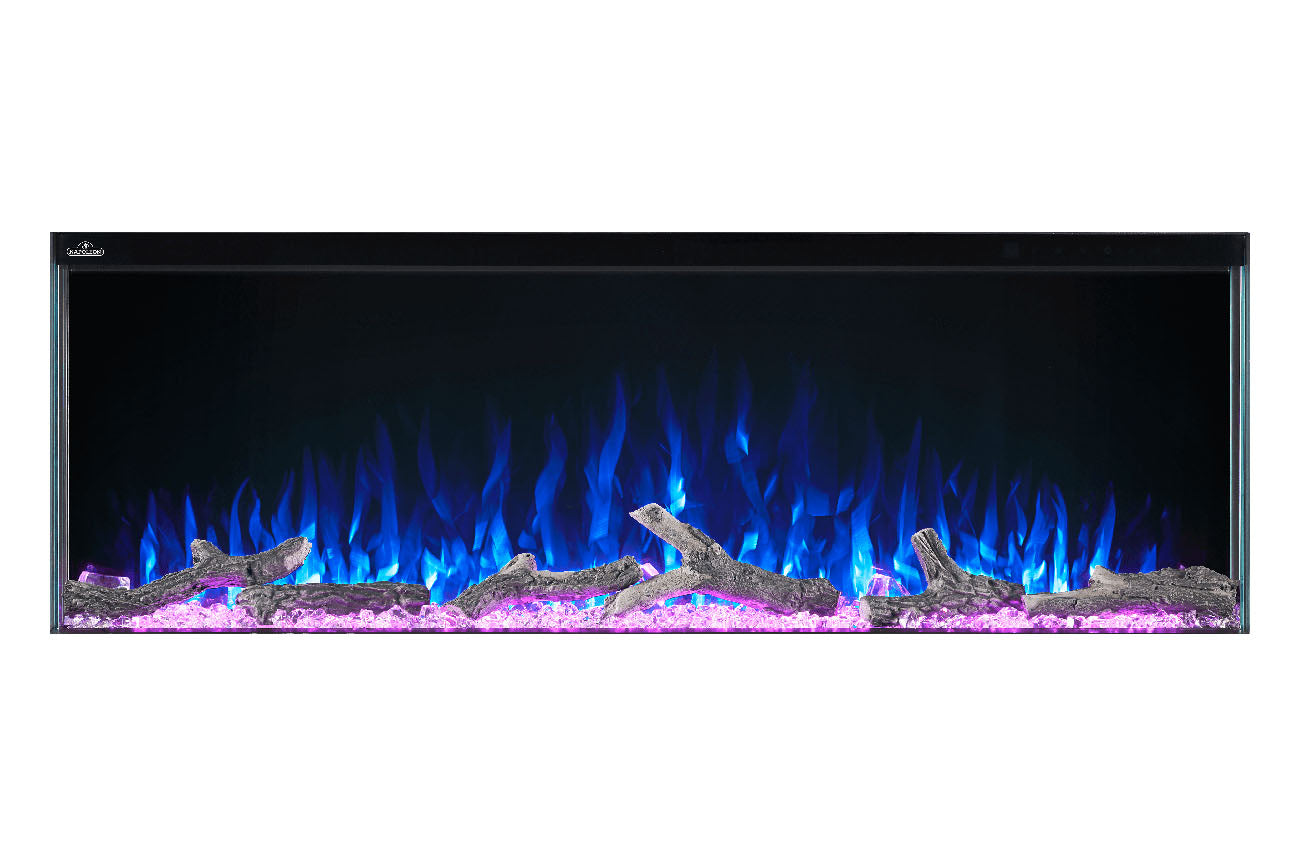 Napoleon Trivista Primis 50-Inch 3-Sided or 2-Sided Built-In Electric Fireplace - Perfect for Living Rooms, Bedrooms & Home Decor