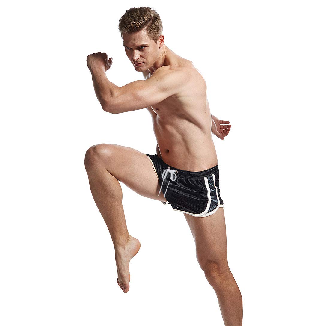 **AIMPACT Men's Running Shorts - Breathable Workout Gym Shorts for Men, Quick-Dry Athletic Shorts with Pockets - Perfect for Jogging, Training & Casual Wear**