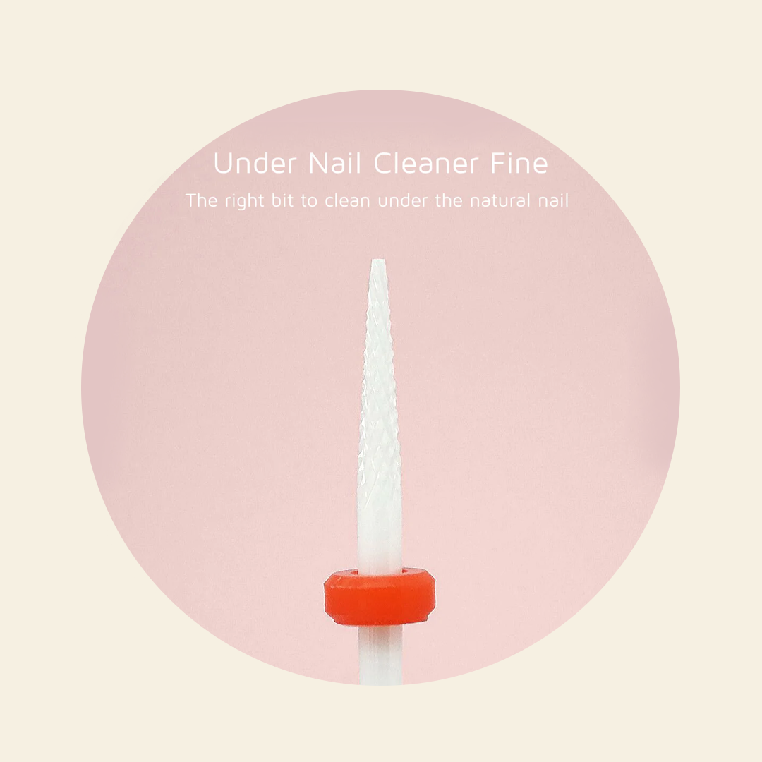 Premium Mitty Under Nail Cleaner - Fine Tip Stainless Steel Nail Dirt Remover Tool for Professional Manicure & Pedicure - Perfect for Home Nail Care, Salon Use, and Travel Hygiene Essentials
