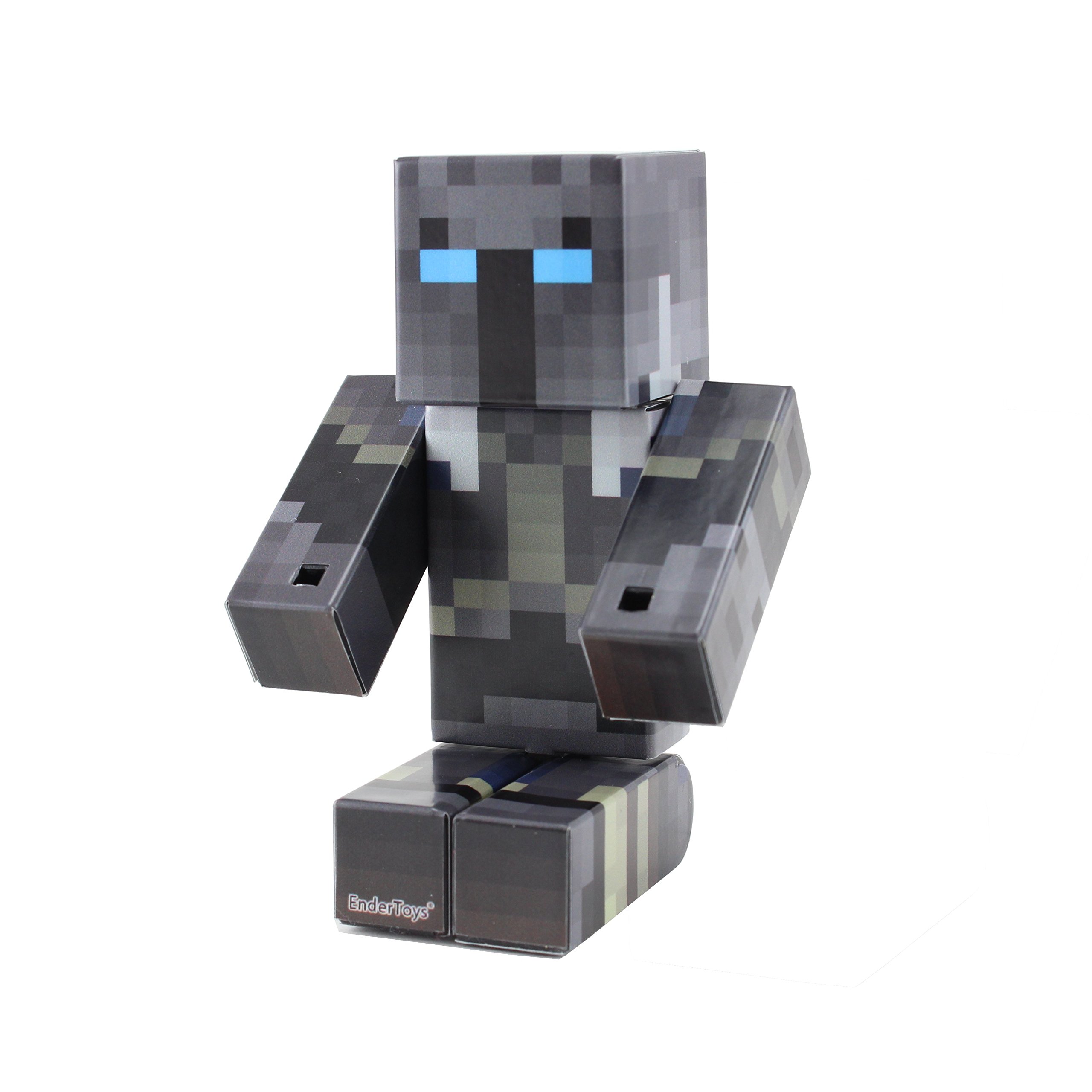 EnderToys Crusader Iron Armor Action Figure - Medieval Knight Collectible Toy for Display, Gifts & Role-Playing Games (RPG)