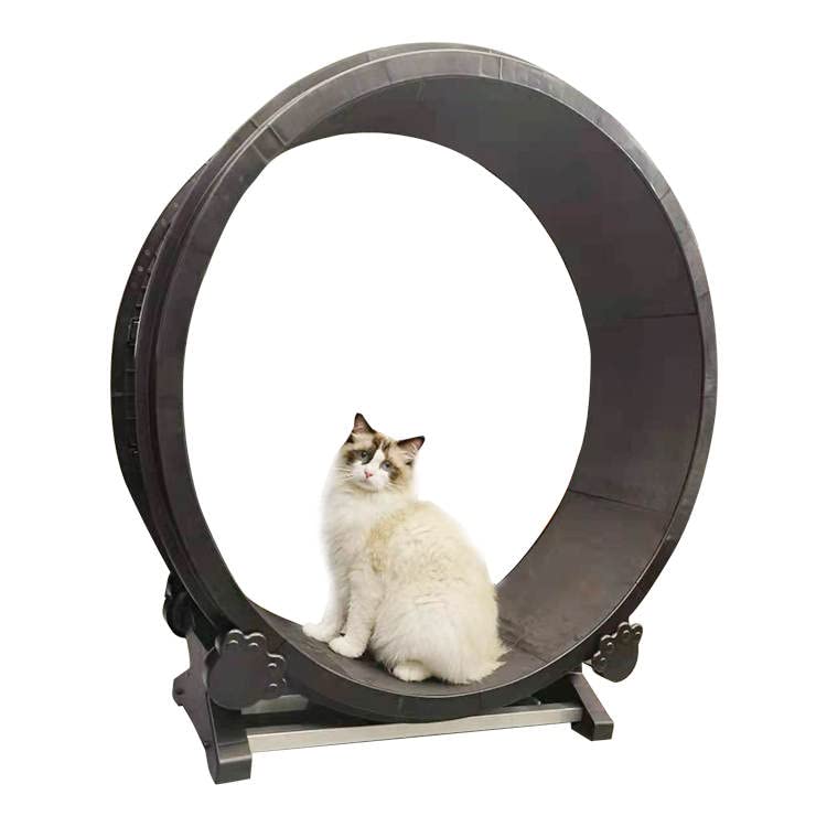 TWW Ferris Wheel Cat Scratching Post - Interactive Pet Toy for Climbing, Exercise & Weight Loss - Durable Cat Furniture for Indoor Play & Fitness