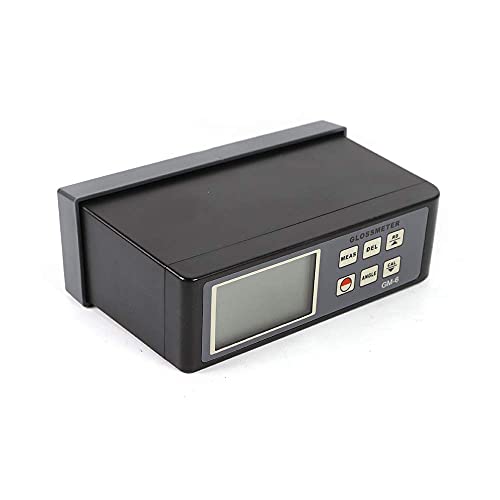 High Precision 60˚ Gloss Meter with Auto Calibration - Professional Gloss Tester for Paint, Plastic & Metal Surfaces - Perfect for Quality Control in Manufacturing, Automotive & Woodworking Industries