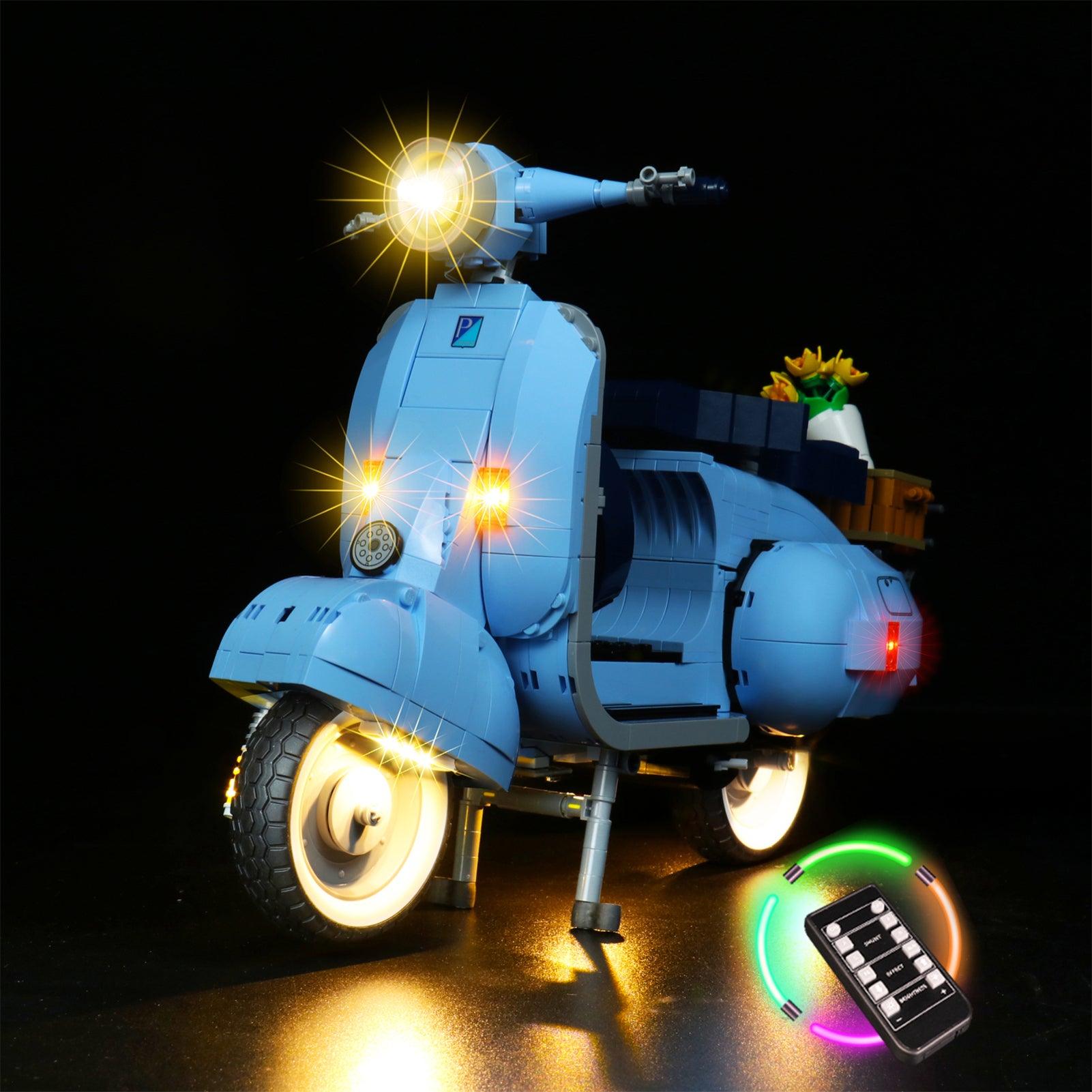 Best Light Kit for Lego Technic Vespa 125 (10298) Model - Enhance Your Lego Vespa with Realistic LED Lighting for Display & Nighttime Play