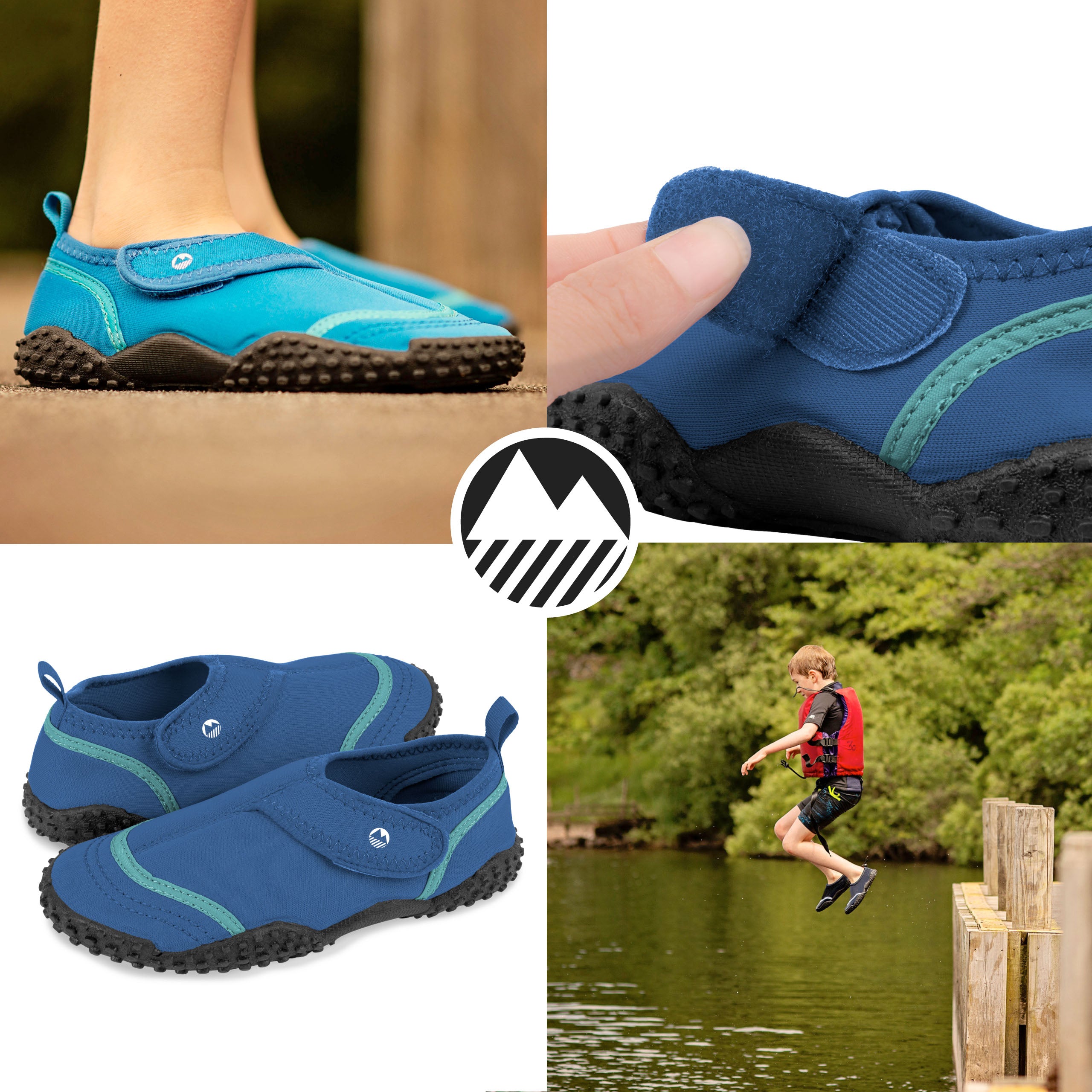 **Best Water Shoes for Kids & Toddlers - Non-Slip Quick-Dry Aqua Shoes for Beach, Pool & Outdoor Play**