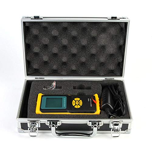High Accuracy Handheld Vibration Analyzer Tester - Auto Switch Range Vibrometer with Vibration Sensors for Industrial Equipment Maintenance & Machine Health Monitoring