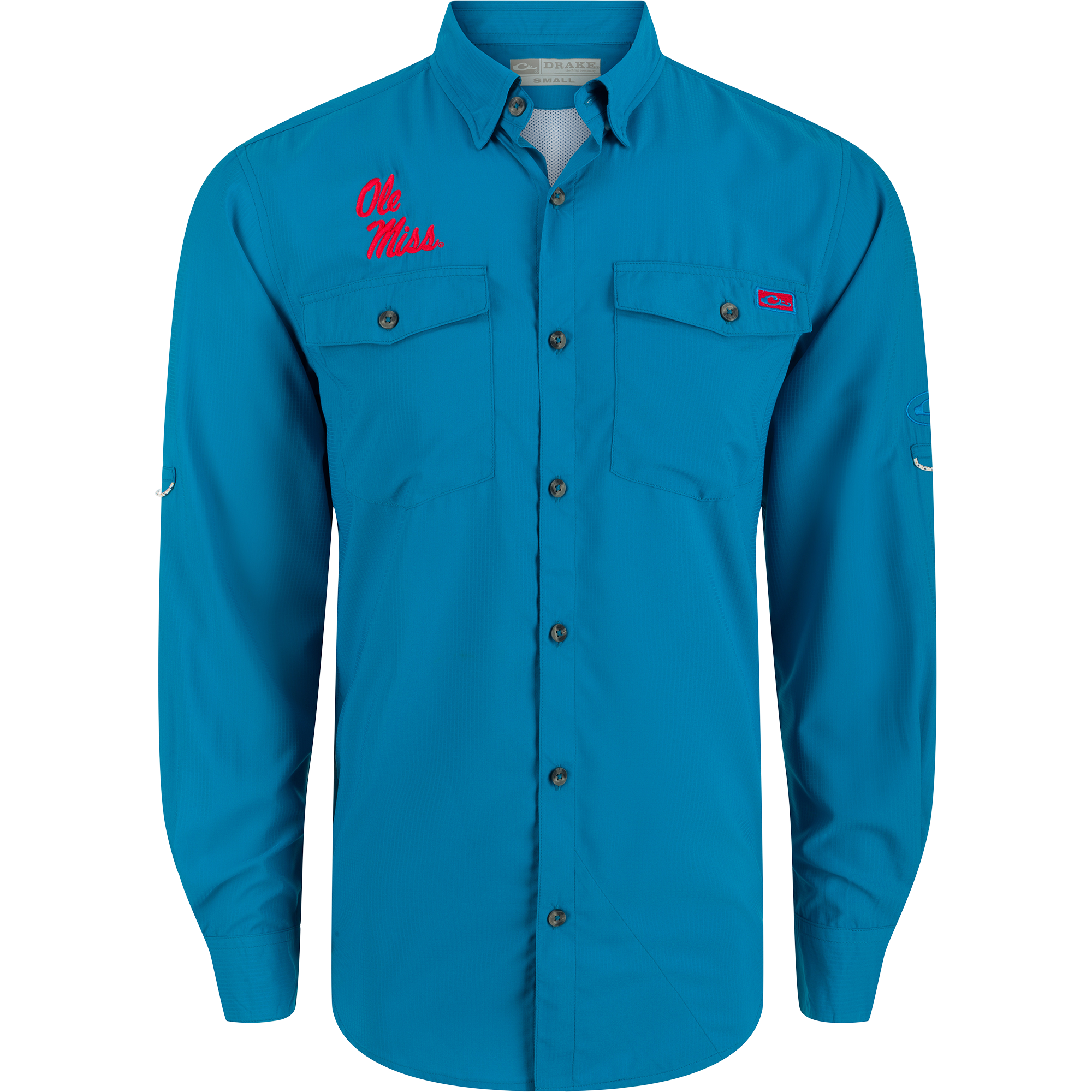 Ole Miss Fraternity Long Sleeve T-Shirt for Men - Comfortable Cotton Crewneck Shirt for College Students, Game Day, and Casual Wear