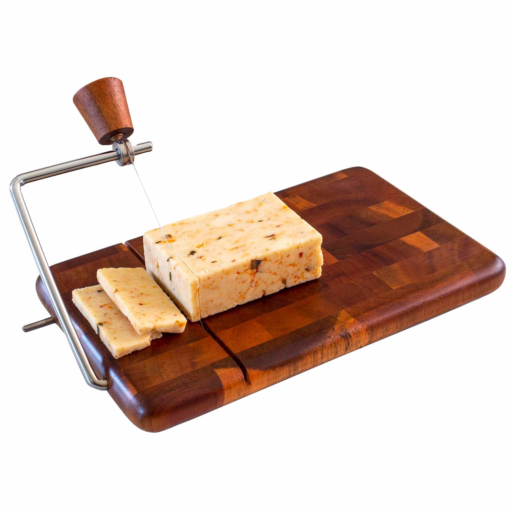 Premium Acacia Wood Charcuterie Board with Cheese Knife - Elegant Cheese & Charcuterie Serving Tray for Entertaining, Wine Pairings & Gourmet Appetizers