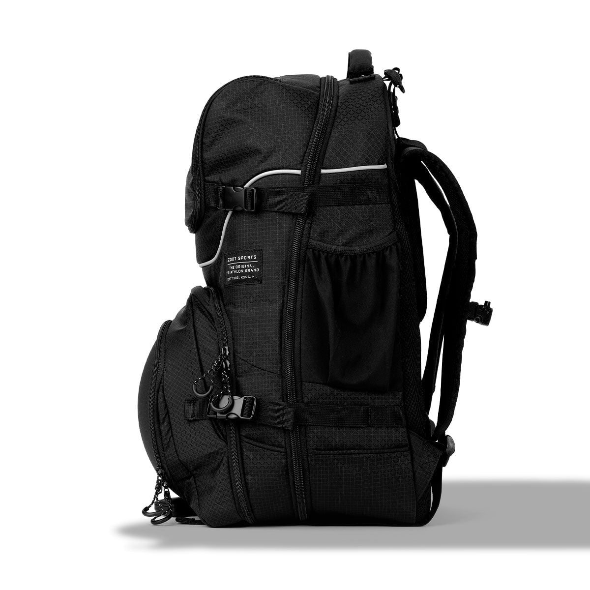 Ultra Tri Bag - Durable Waterproof Travel Backpack for Hiking, Camping & Outdoor Adventures (Black)