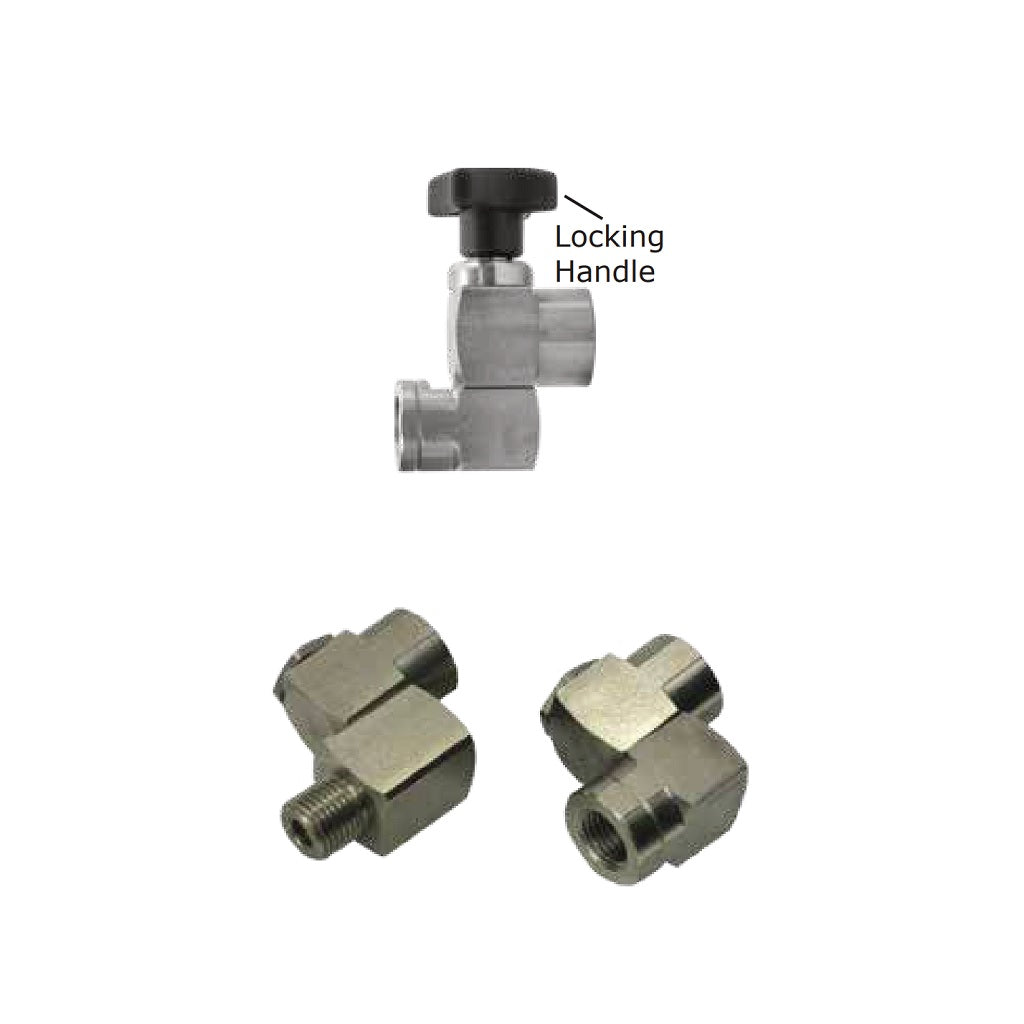 Suttner ST 330 Stainless Steel Adjustable Nozzle Holder - High Pressure 5070psi for Industrial Cleaning, Water Blasting & Surface Preparation
