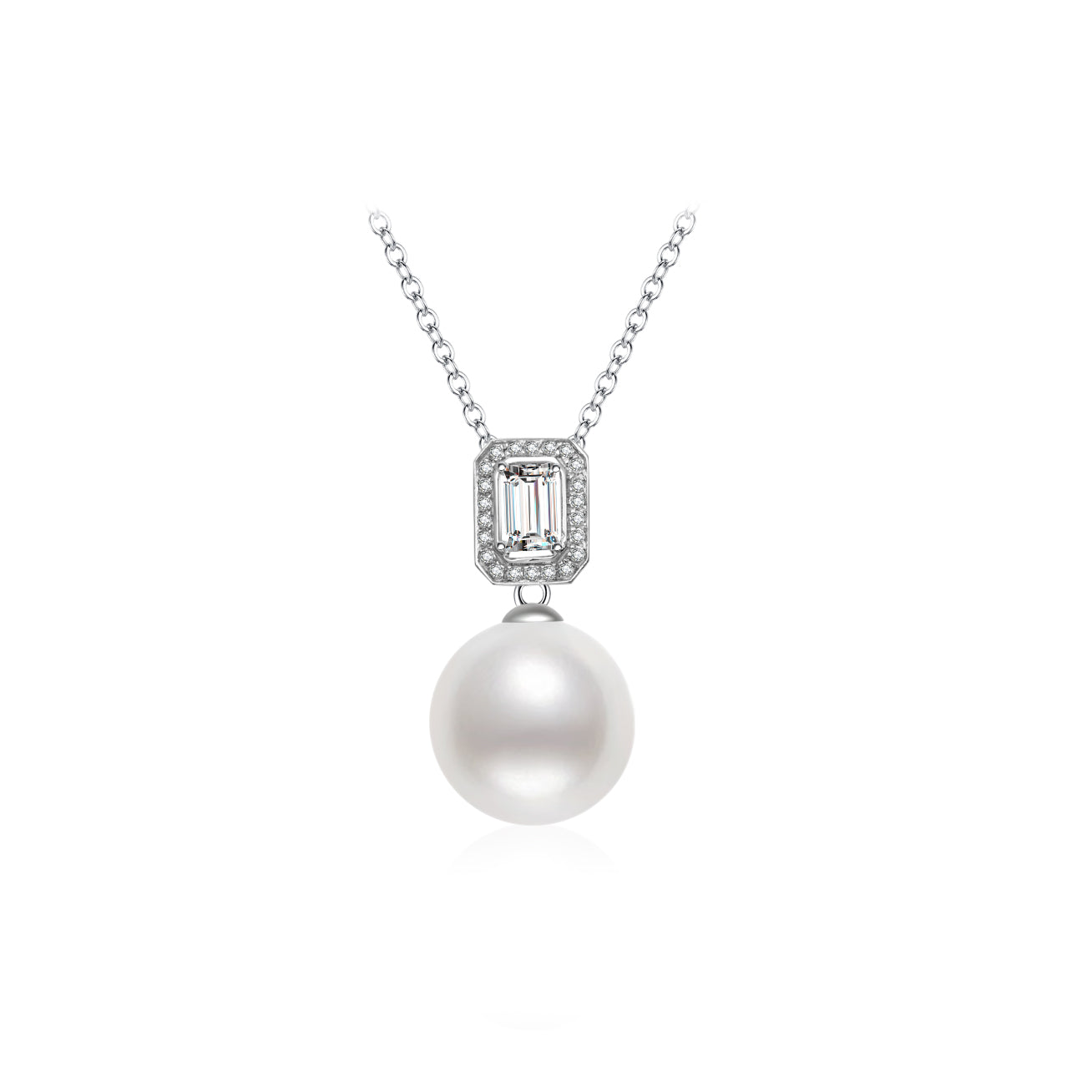 18K Solid Gold Edison Pearl Necklace KN00118 - Elegant Pearl Jewelry for Women, Perfect for Weddings, Parties & Special Occasions