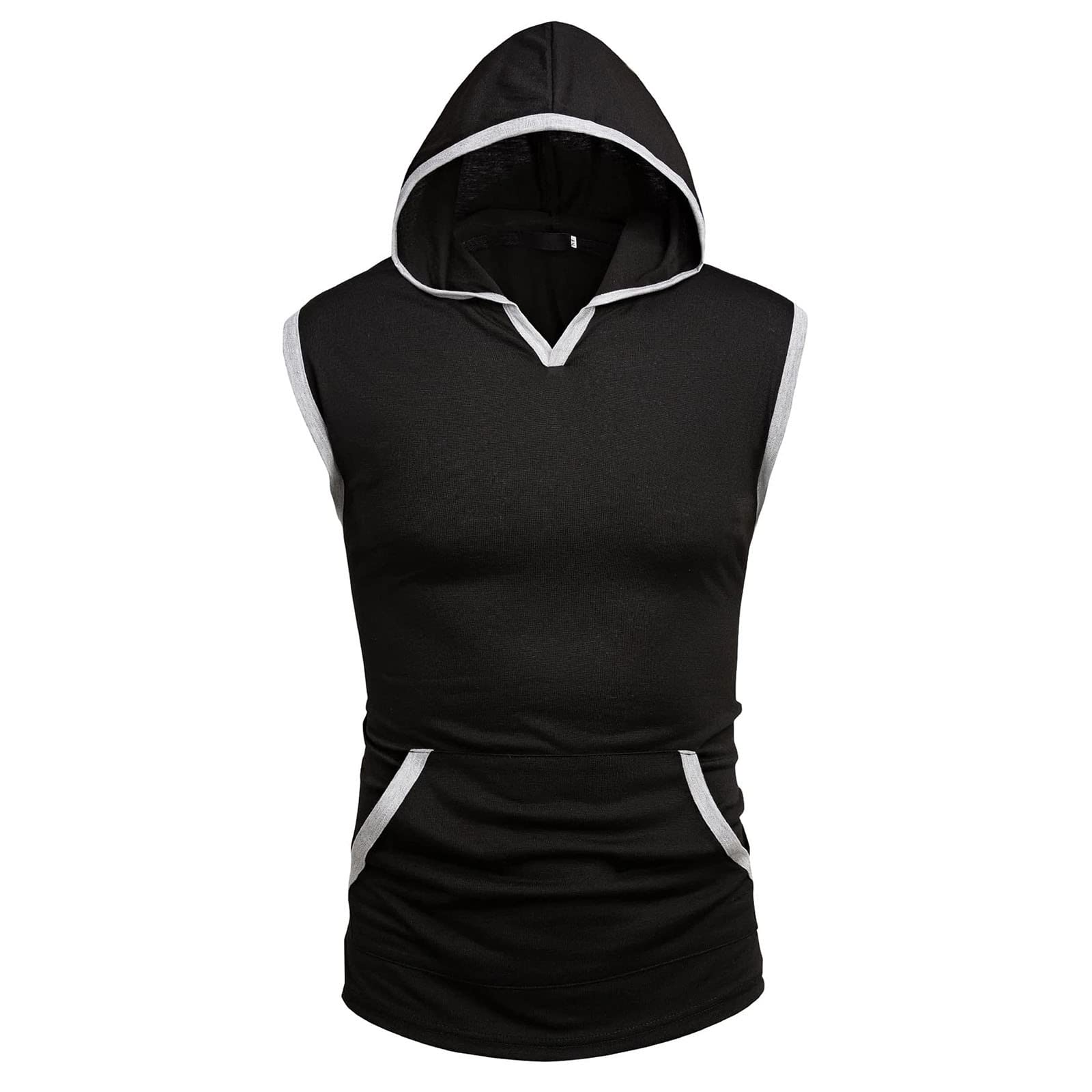Men's Breathable Sleeveless Fitness T-Shirt - Gym & Running Workout
