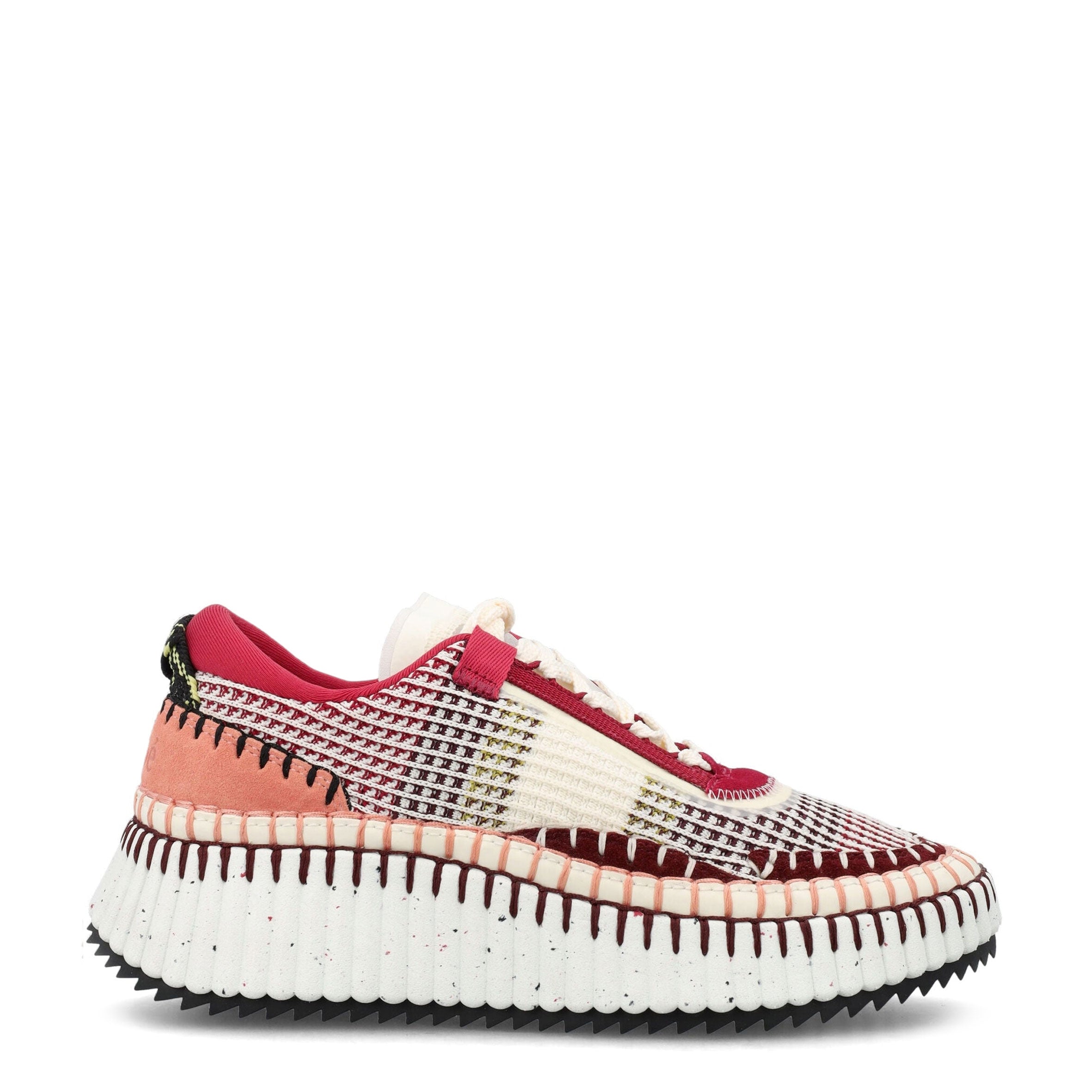 Nama Sneakers for Women - Dark Ruby Red Casual Walking Shoes | Comfortable Lightweight Sneakers for Running, Gym, Workout & Everyday Wear